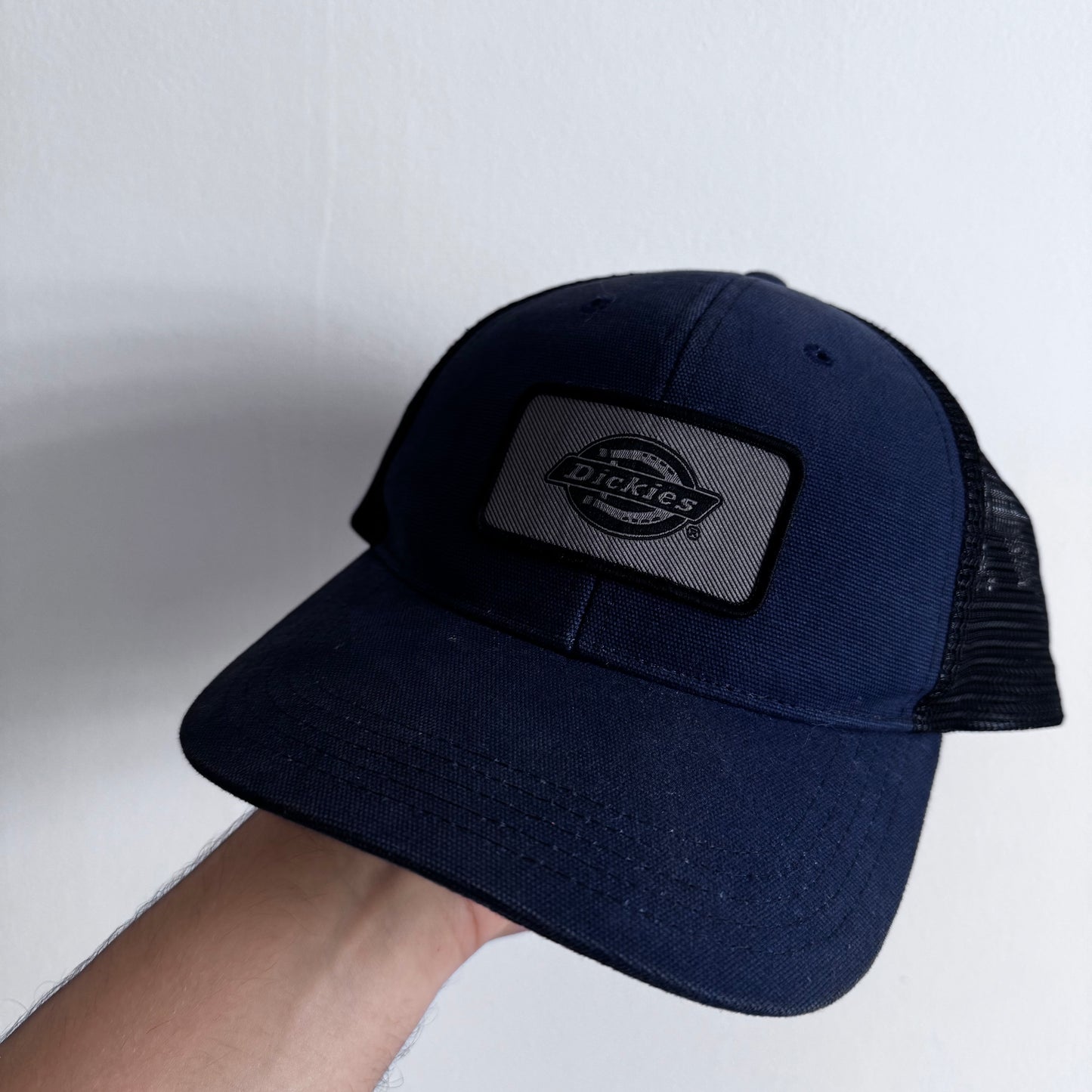 Dickies Blue Faded Trucker Hat
