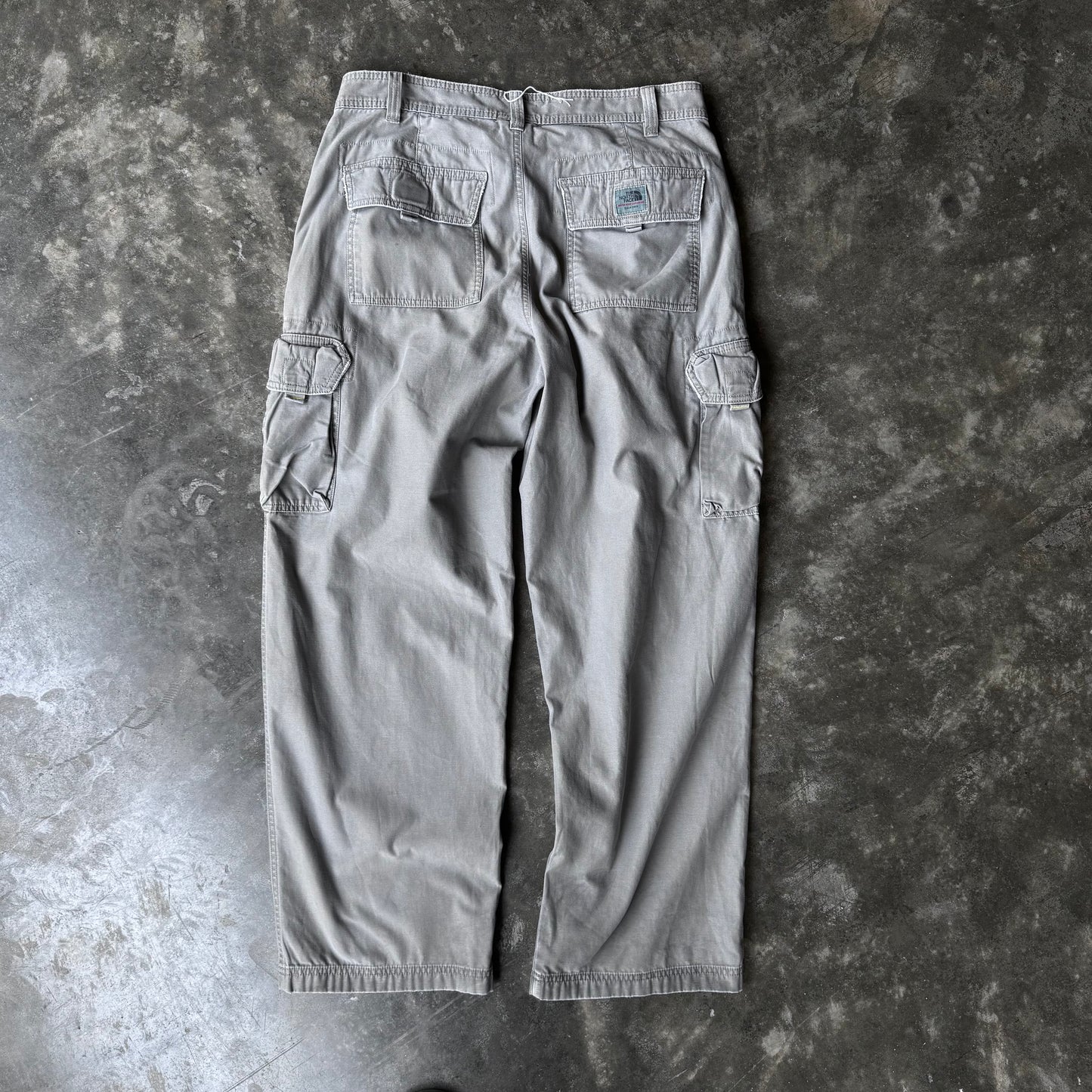 2000s The North Face A5 Series Baggy Cargo Pants “Stone”