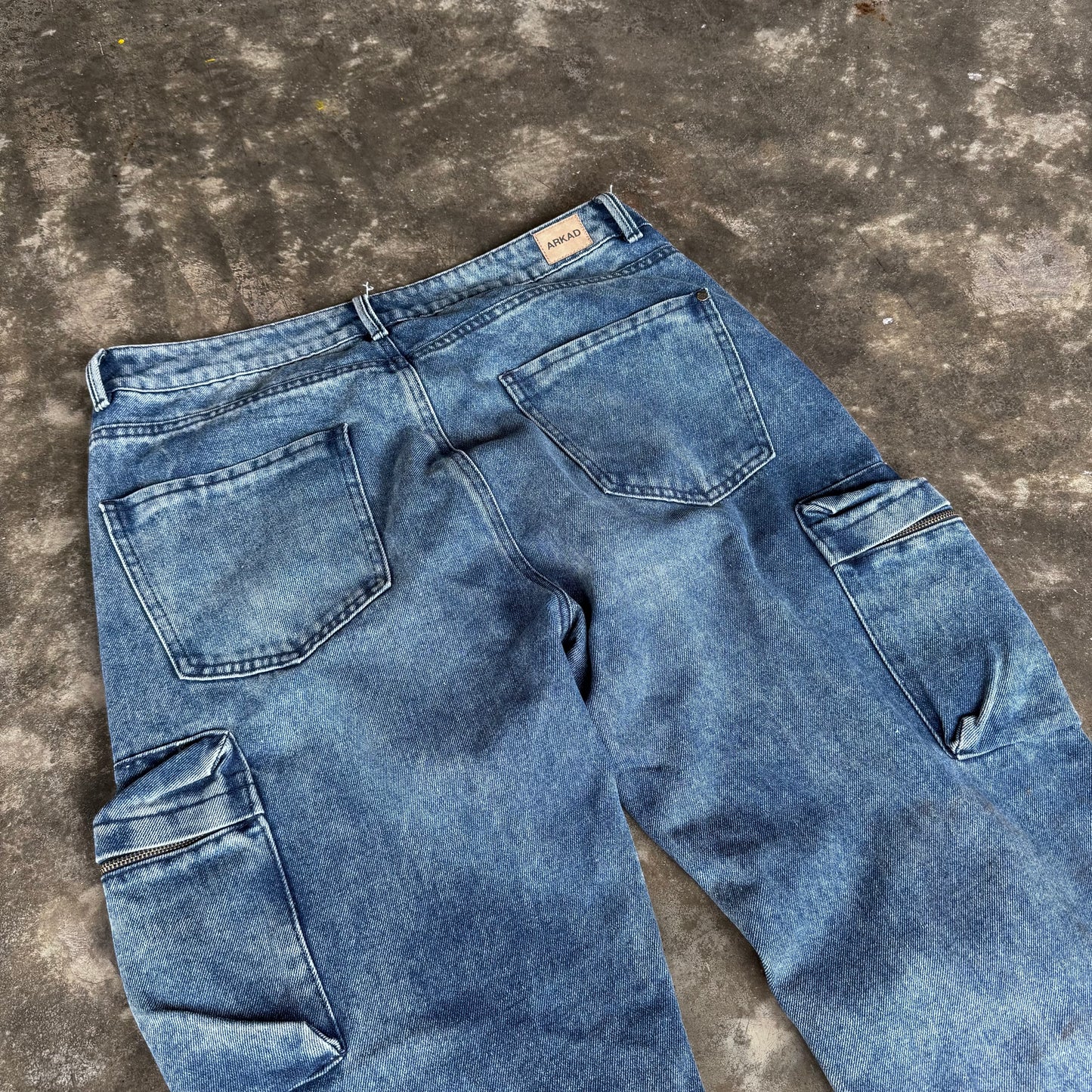 Arkad Multi-Pocket Denim Jeans