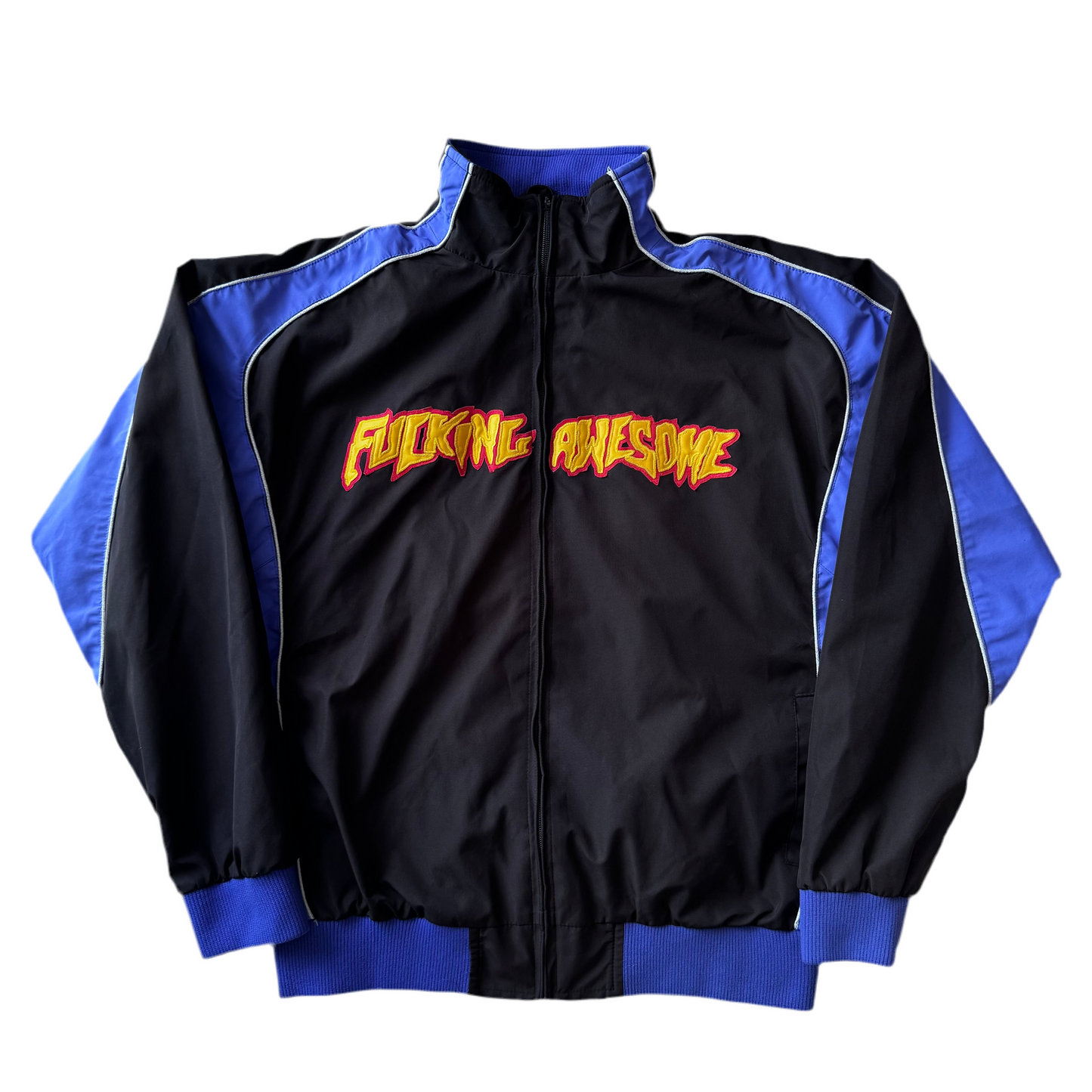 Fucking Awesome Track Jacket Blueish/Black