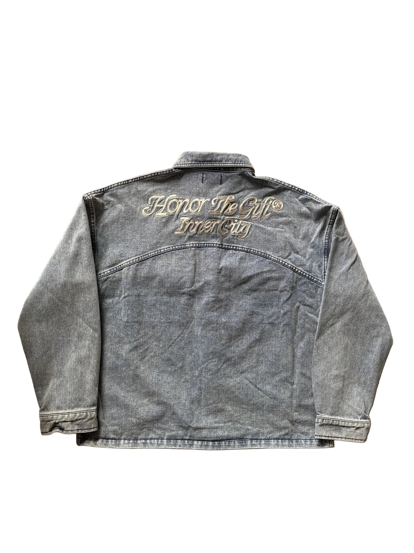 Honor The Gift Indigo Holiday Work Jacket