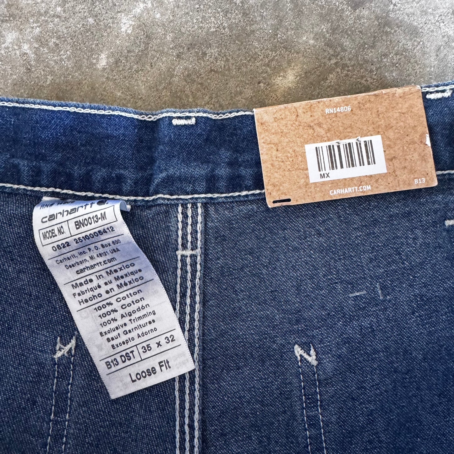 Carhartt Loose Fit Work Dungarees