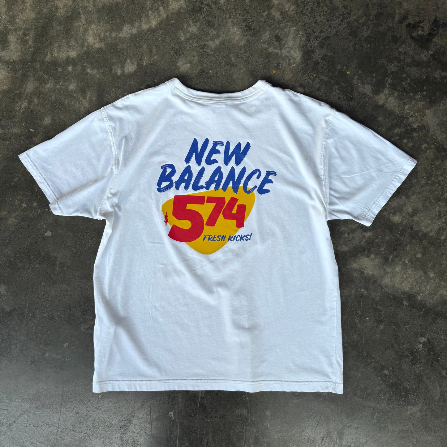 New Balance Fresh Kicks White Tee