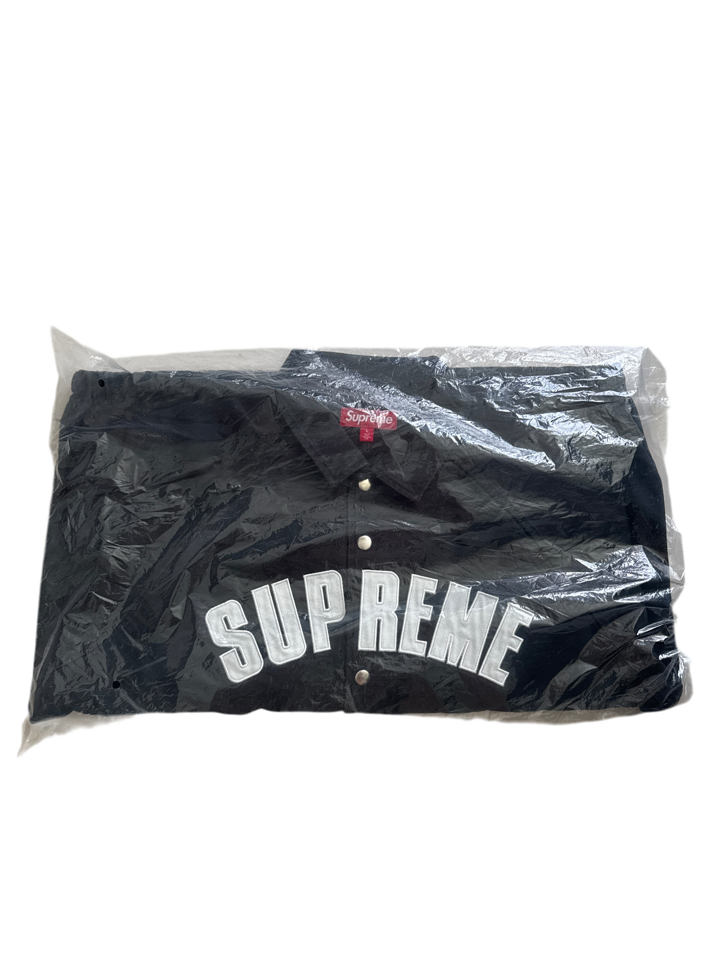 Supreme Arc Denim Coaches Jacket Black