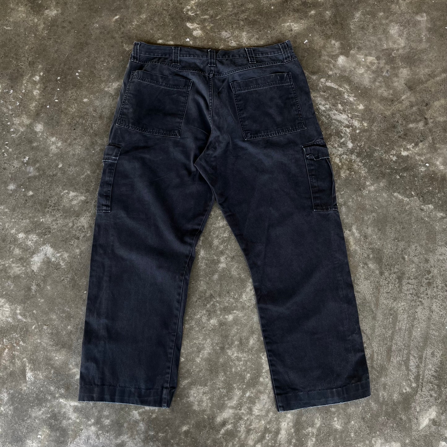 Vintage Wrangler Blacl Cargo Pants