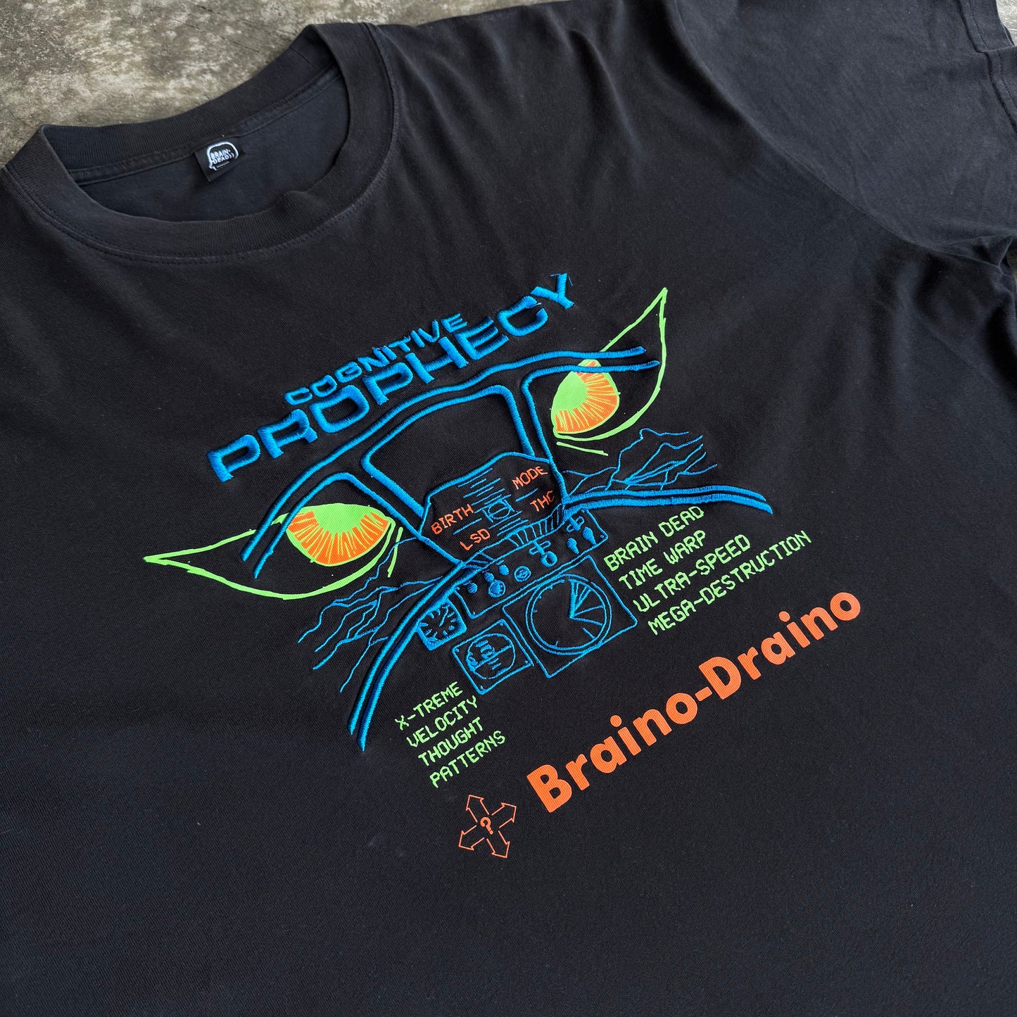 Braindead Cognitive Prophecy Tee Black