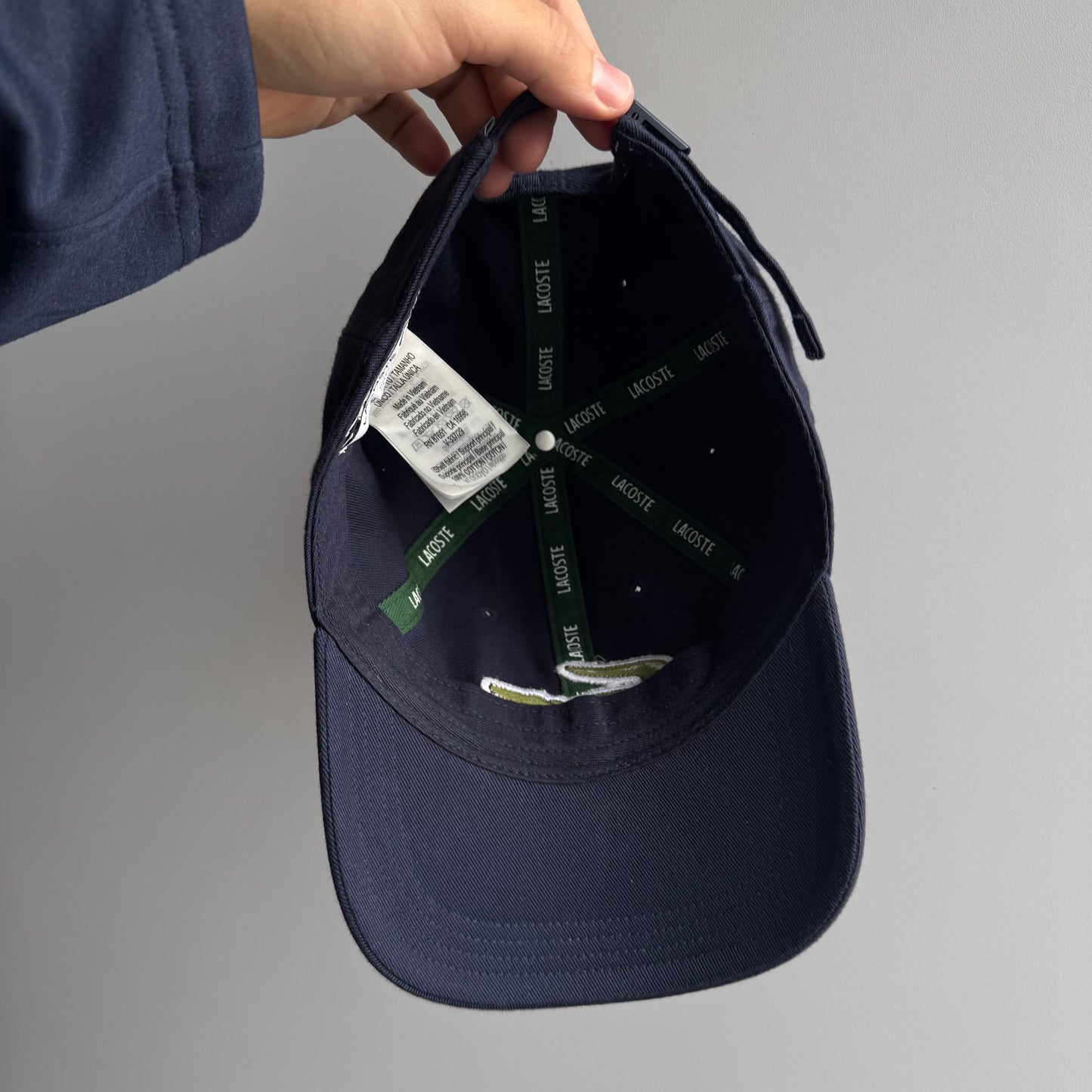 Lacoste Logo Baseball Cap Navy