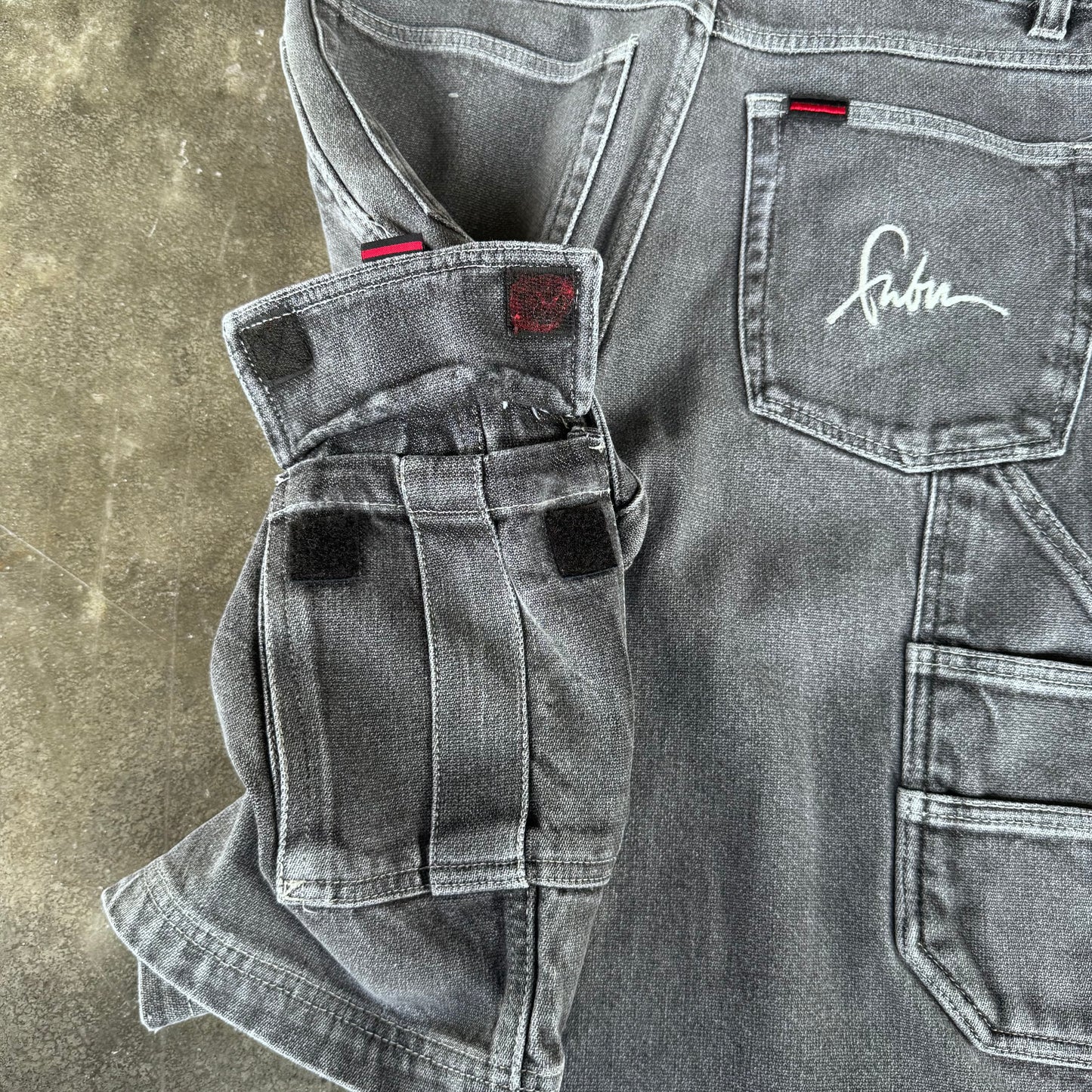 00s Fubu Faded Black Jorts