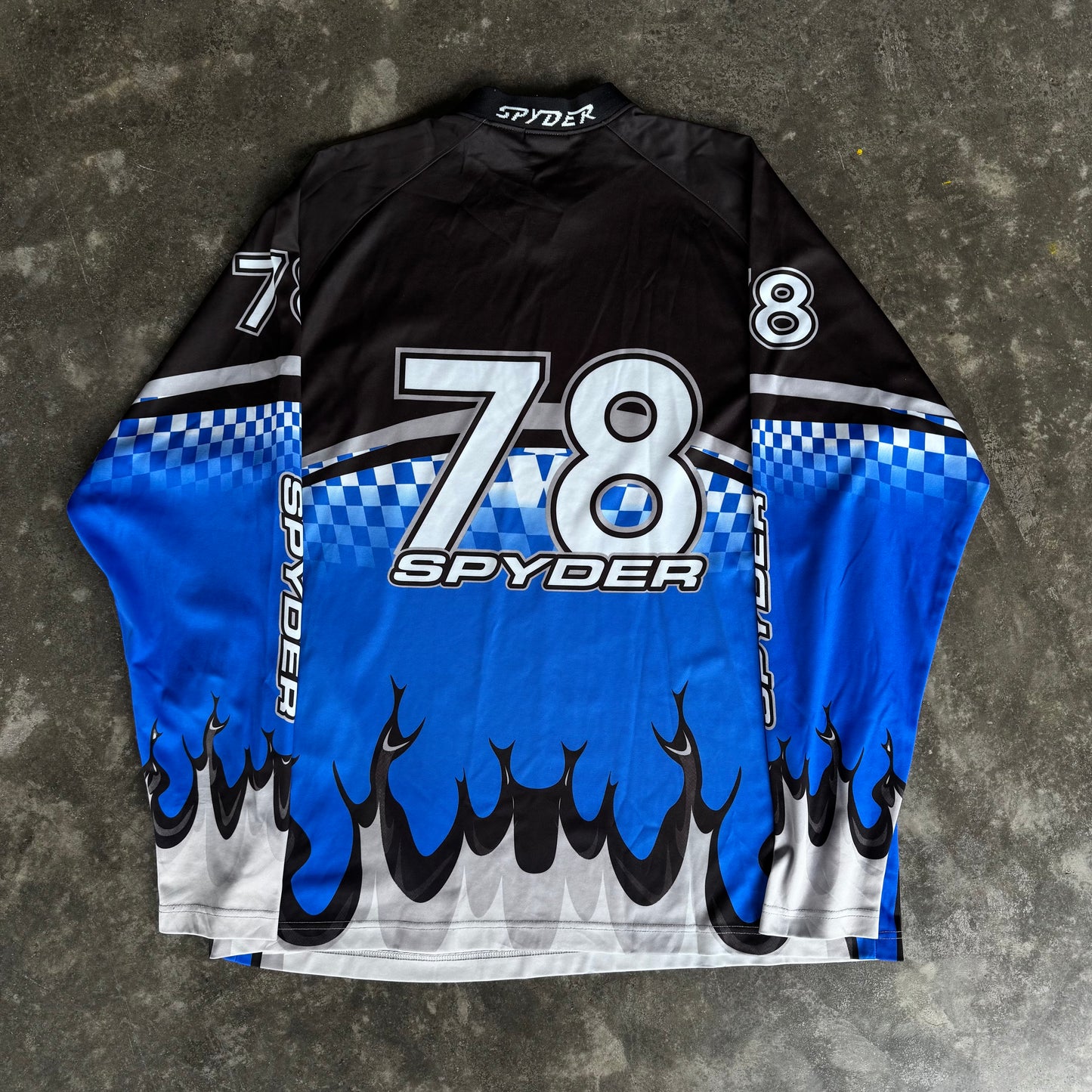 2000s Spyder Biker Jersey