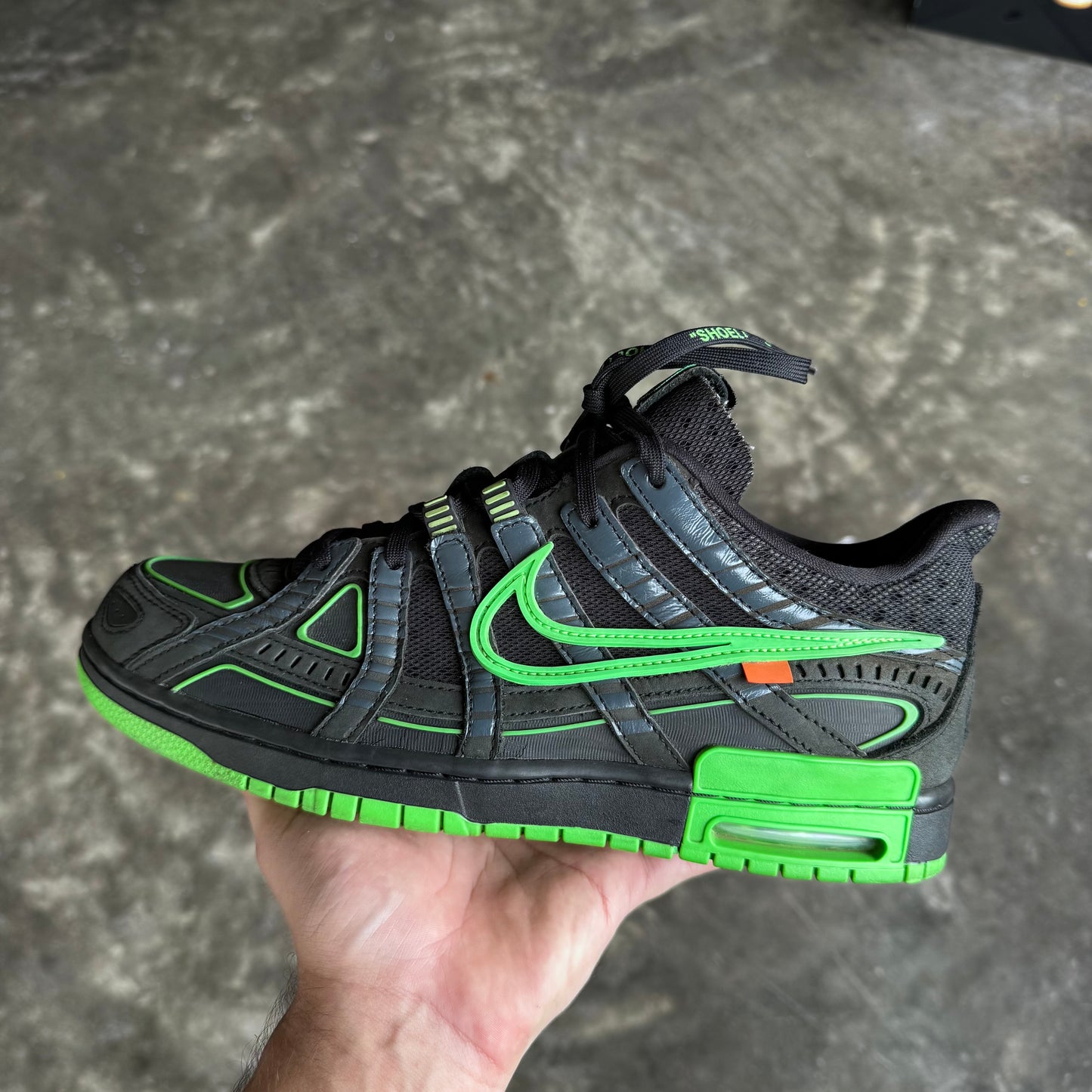 Nike Air Rubber Dunk Off-White Green