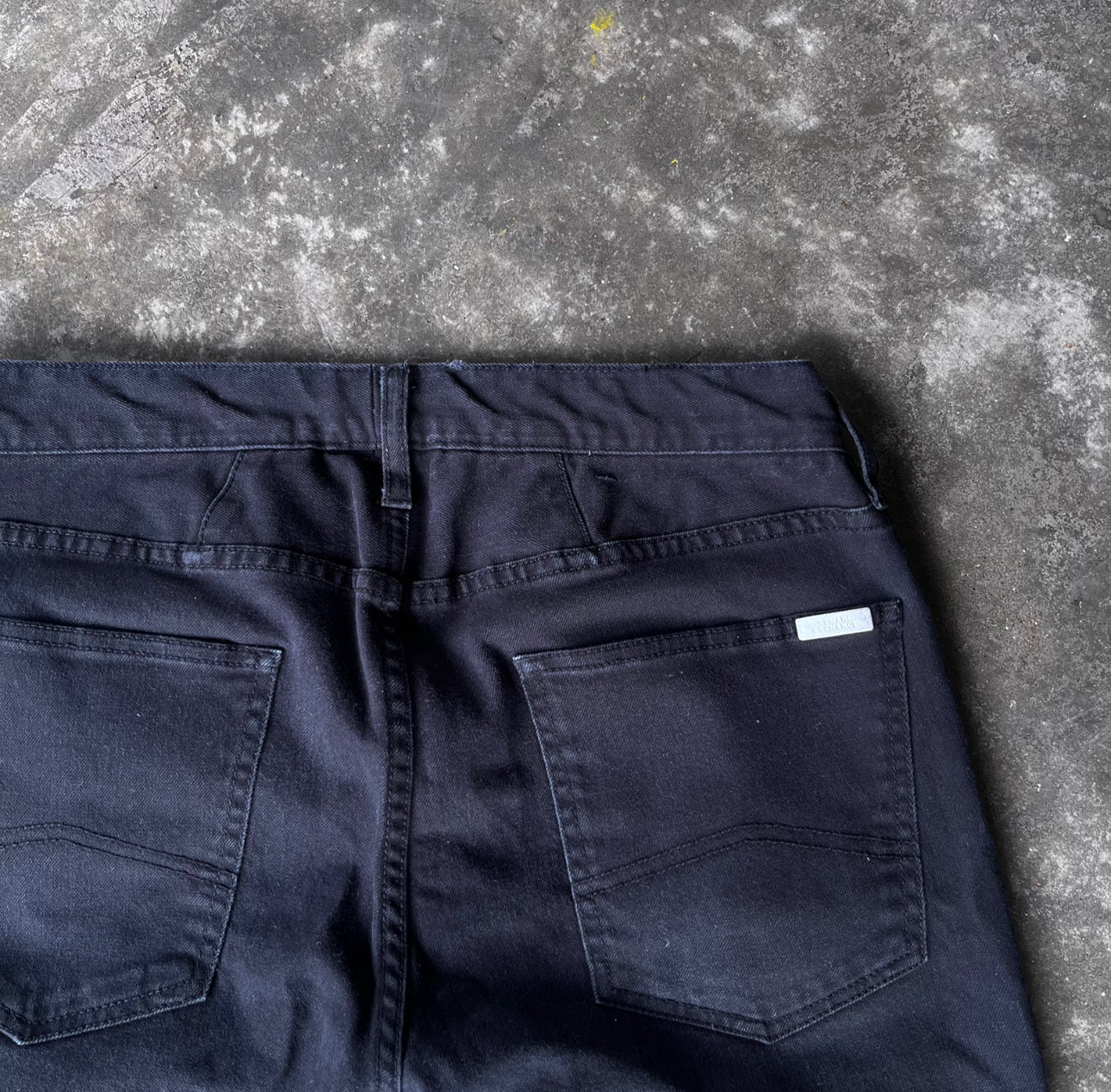 Armani Exchange Black Slim Jeans