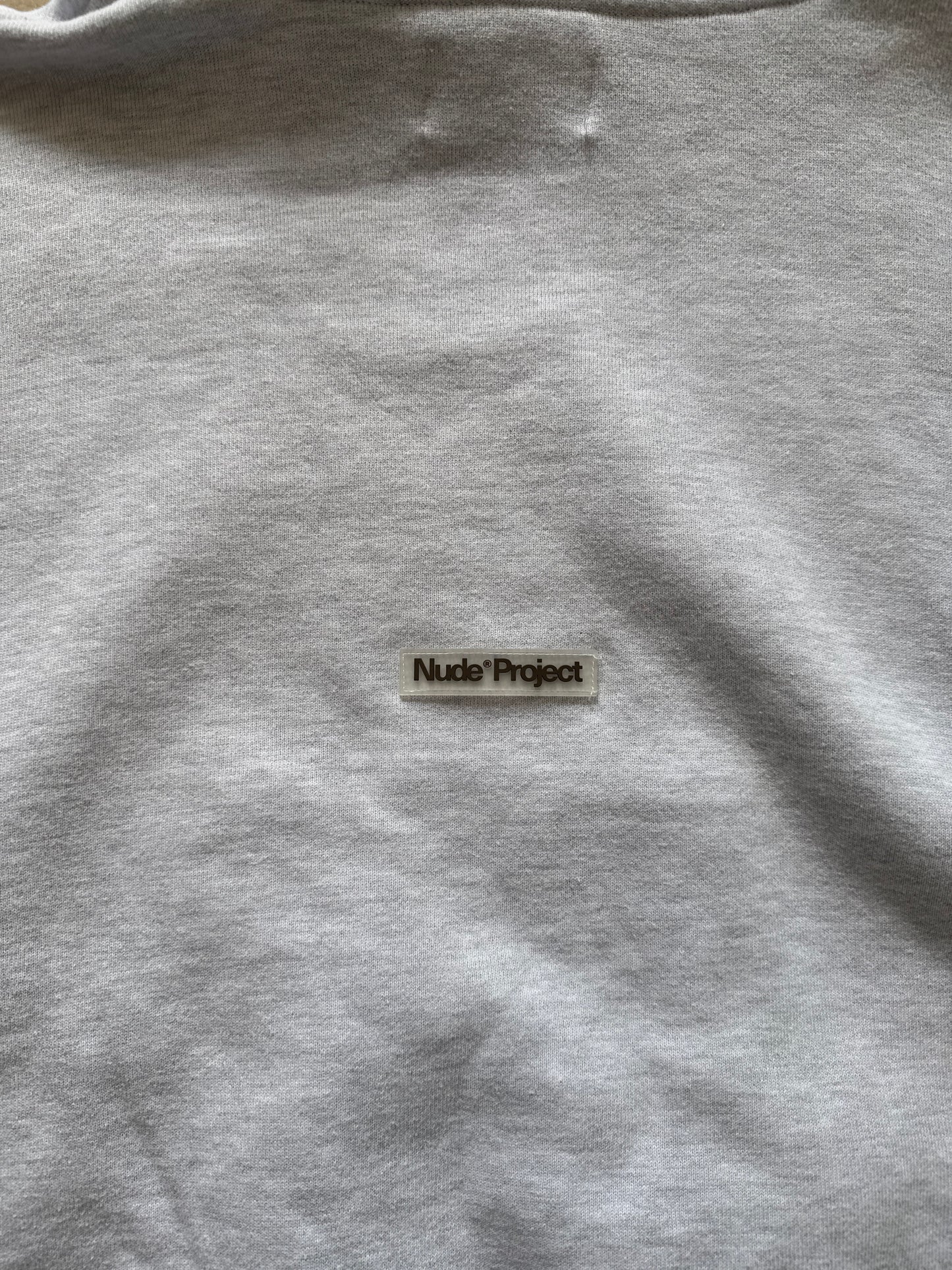 Nude Project Location Boxy Hoodie Grey