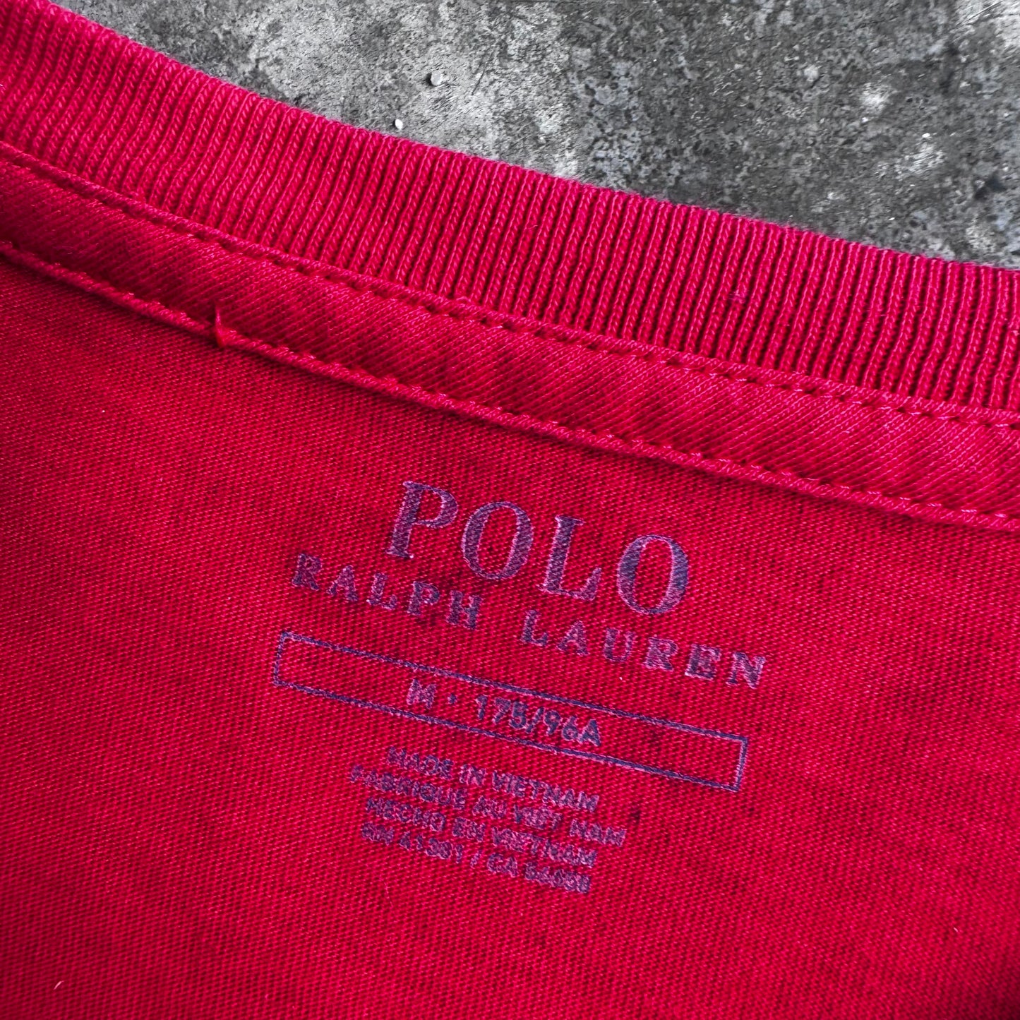Polo Ralph Lauren Logo Ls Red