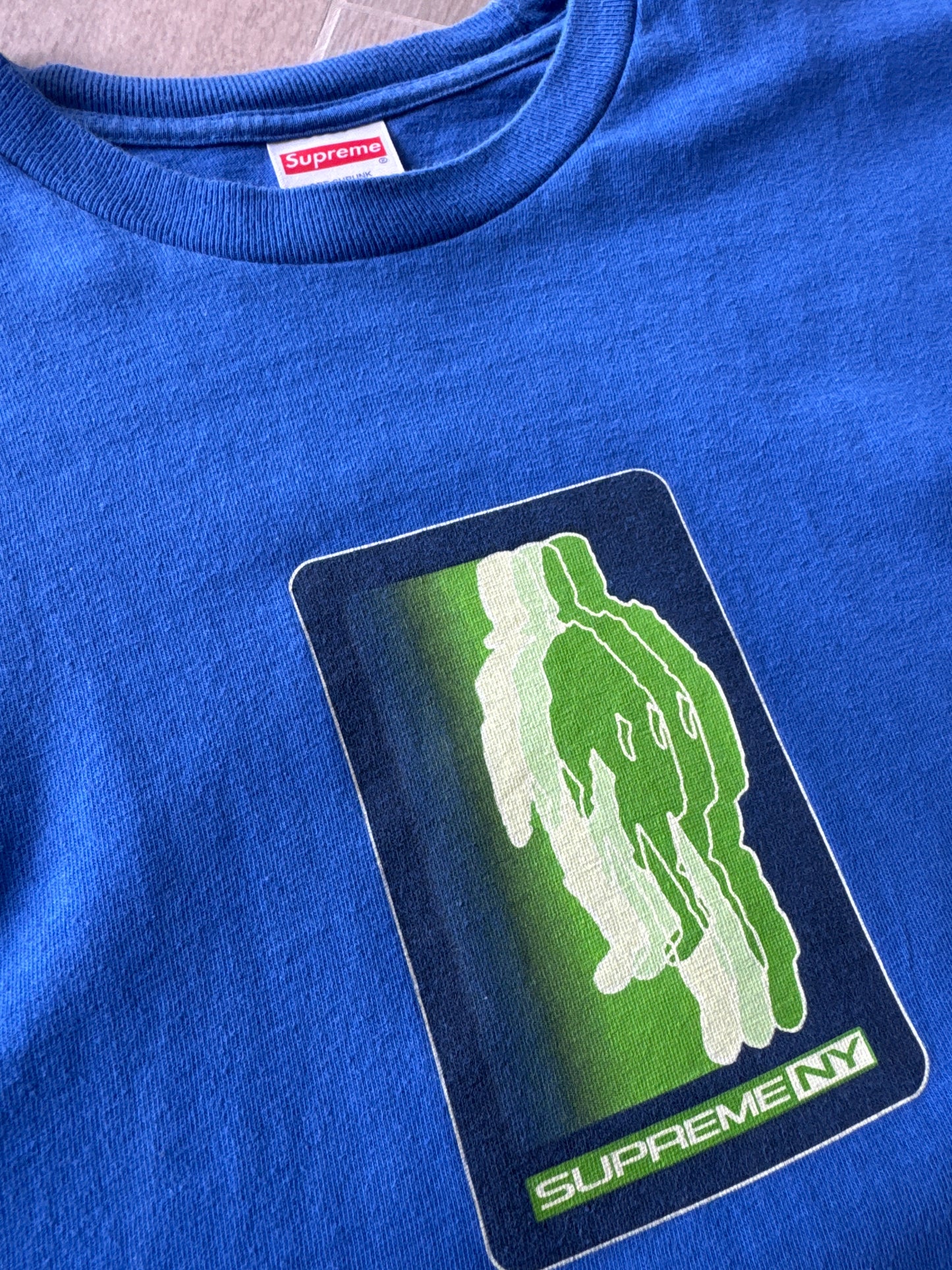 Supreme Blur Tee Royal