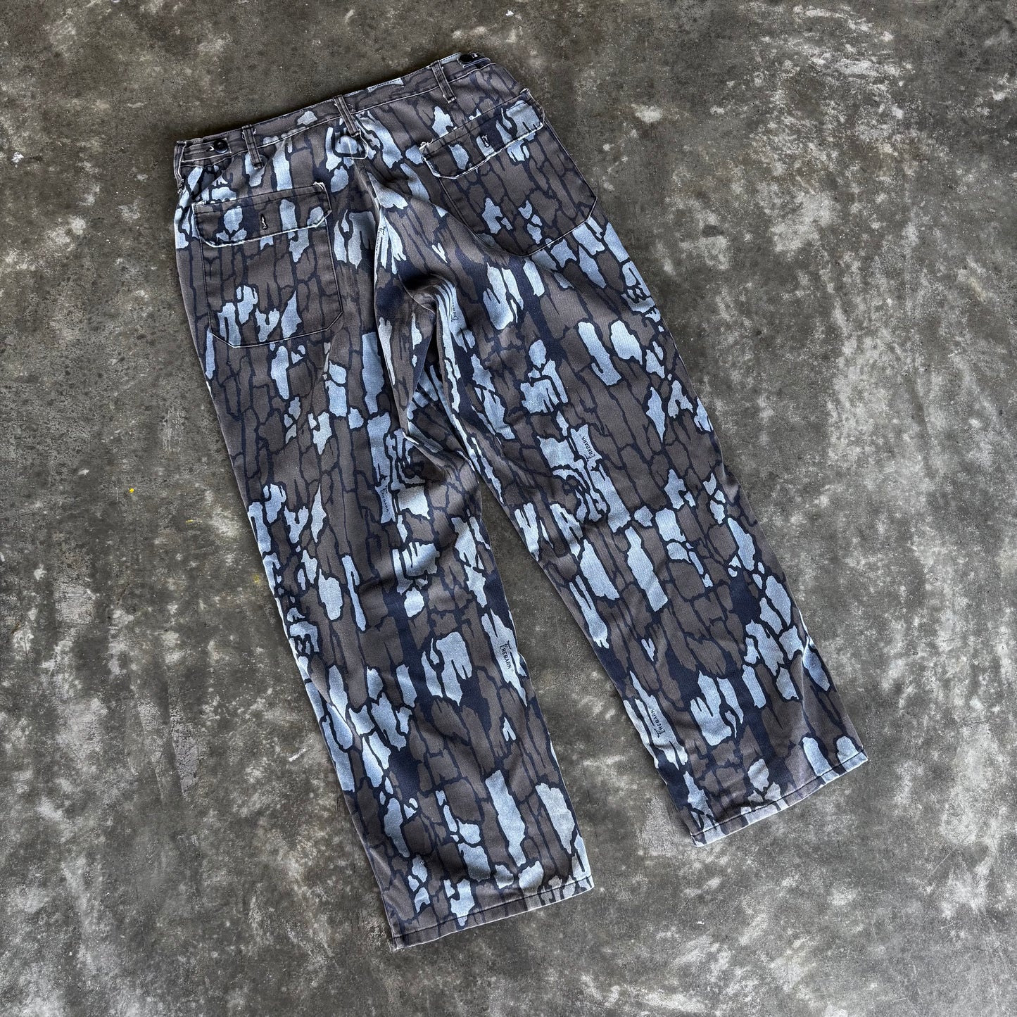 Vintage Trebark Wood Camo Pants