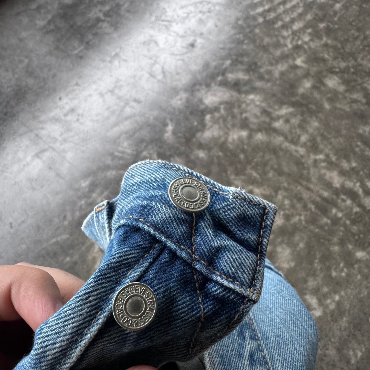 Denim Tears x Levi’s Cotton Wreath Light Wash Jeans