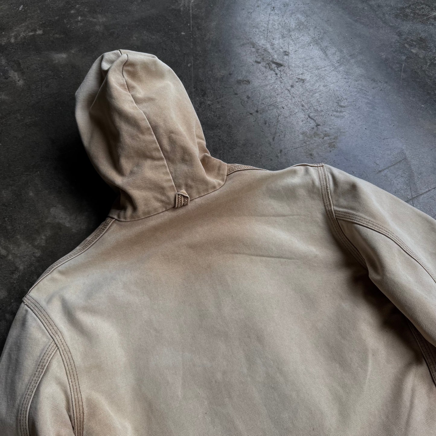 1990s Womens Vintage Carhartt Work Jacket “Tan”