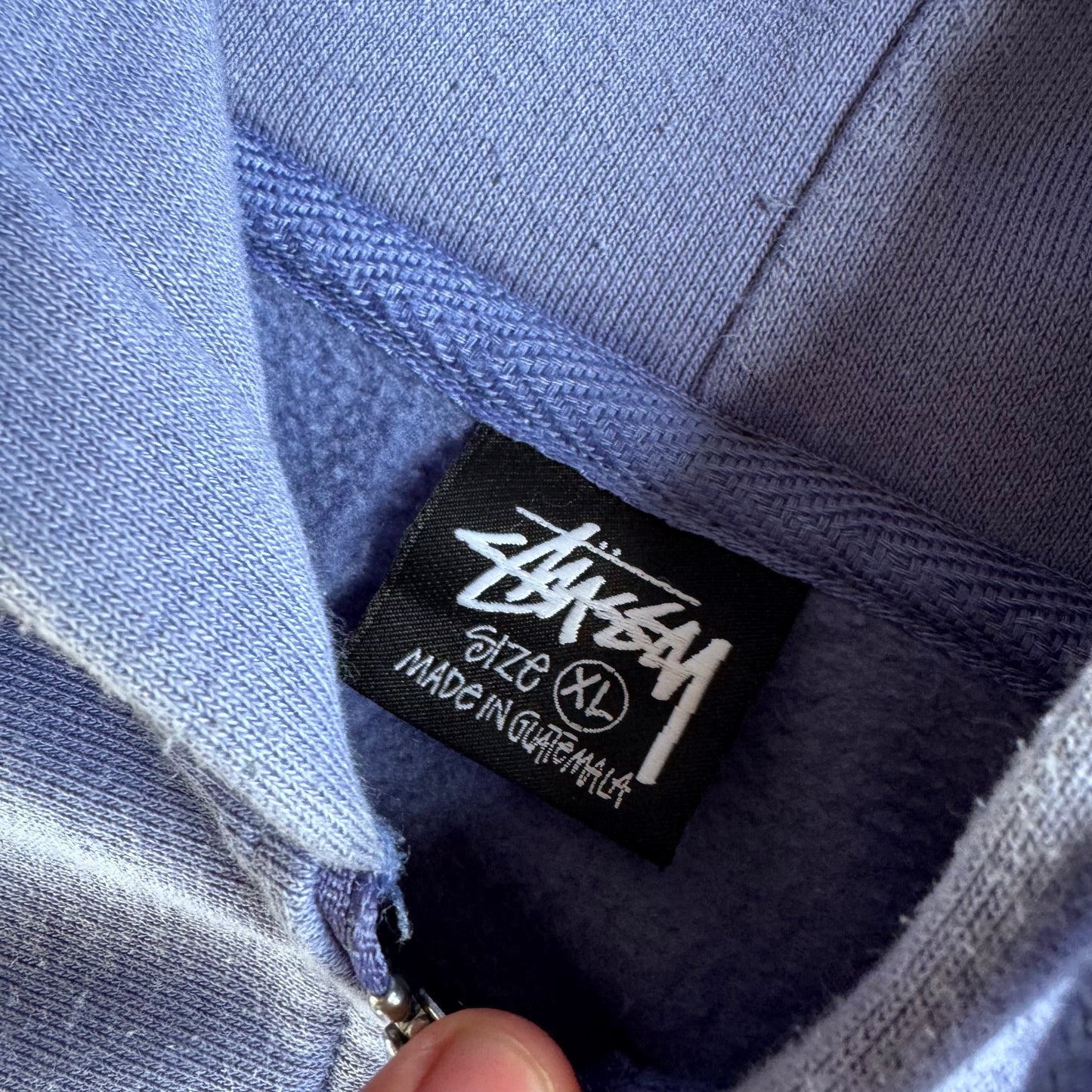 Stüssy Seoul Exclusive Store Stock Zip Up Hoodie