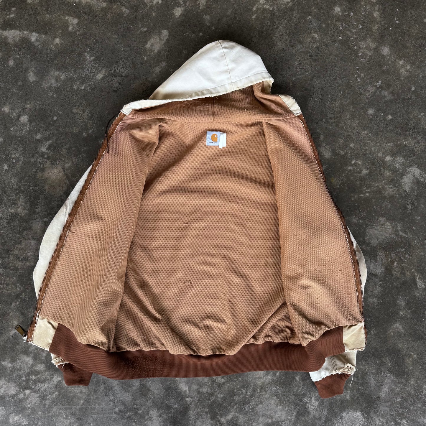 1990s Vintage Carhartt Trashy/Tan Work Jacket