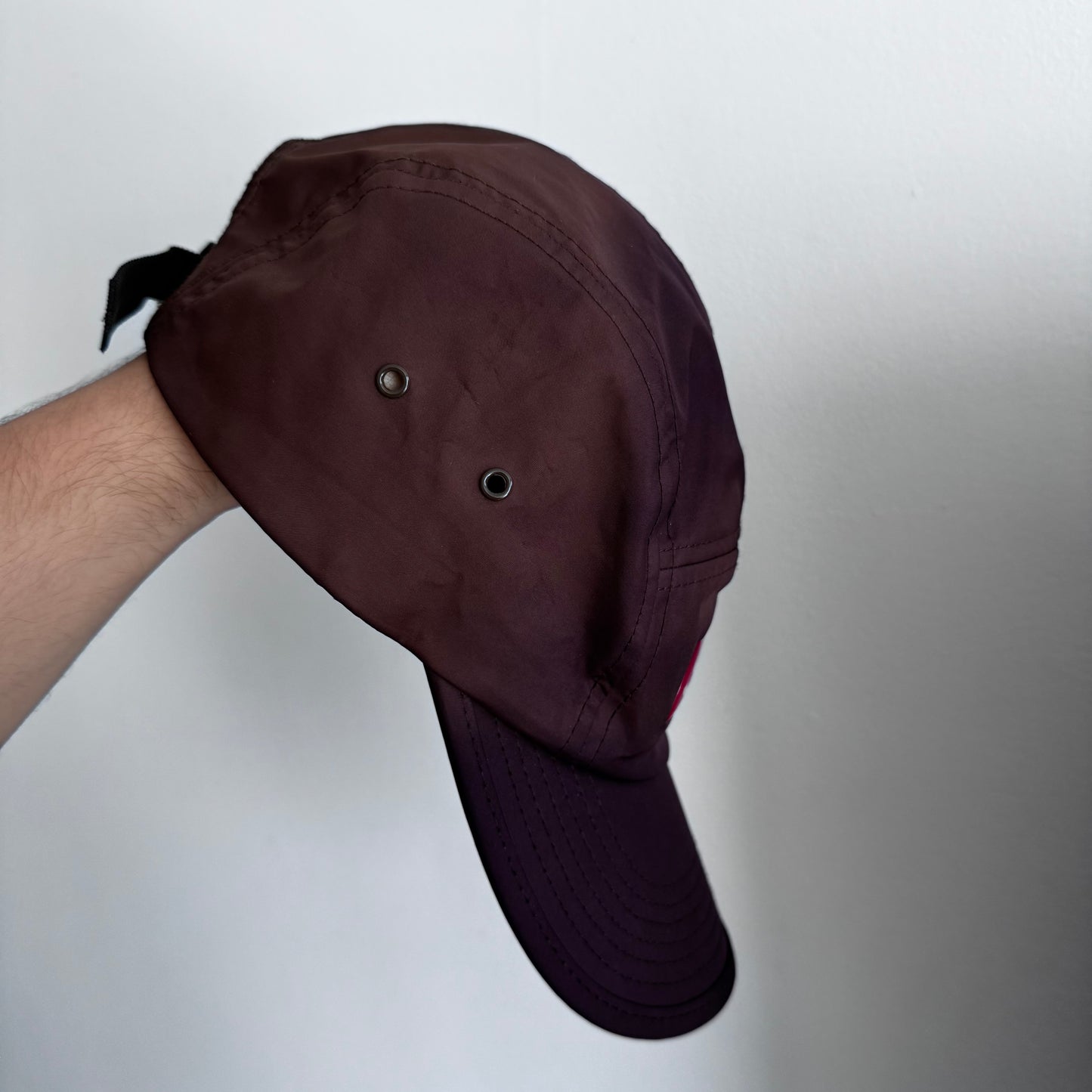 Supreme Inset Gel Brown Camp Cap