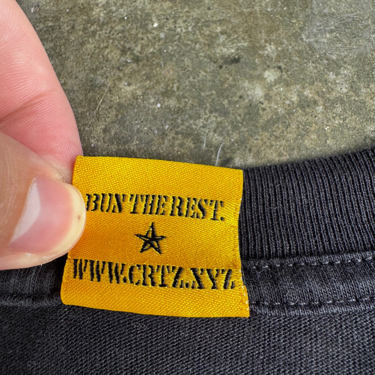 Corteiz Brasil Black Tee