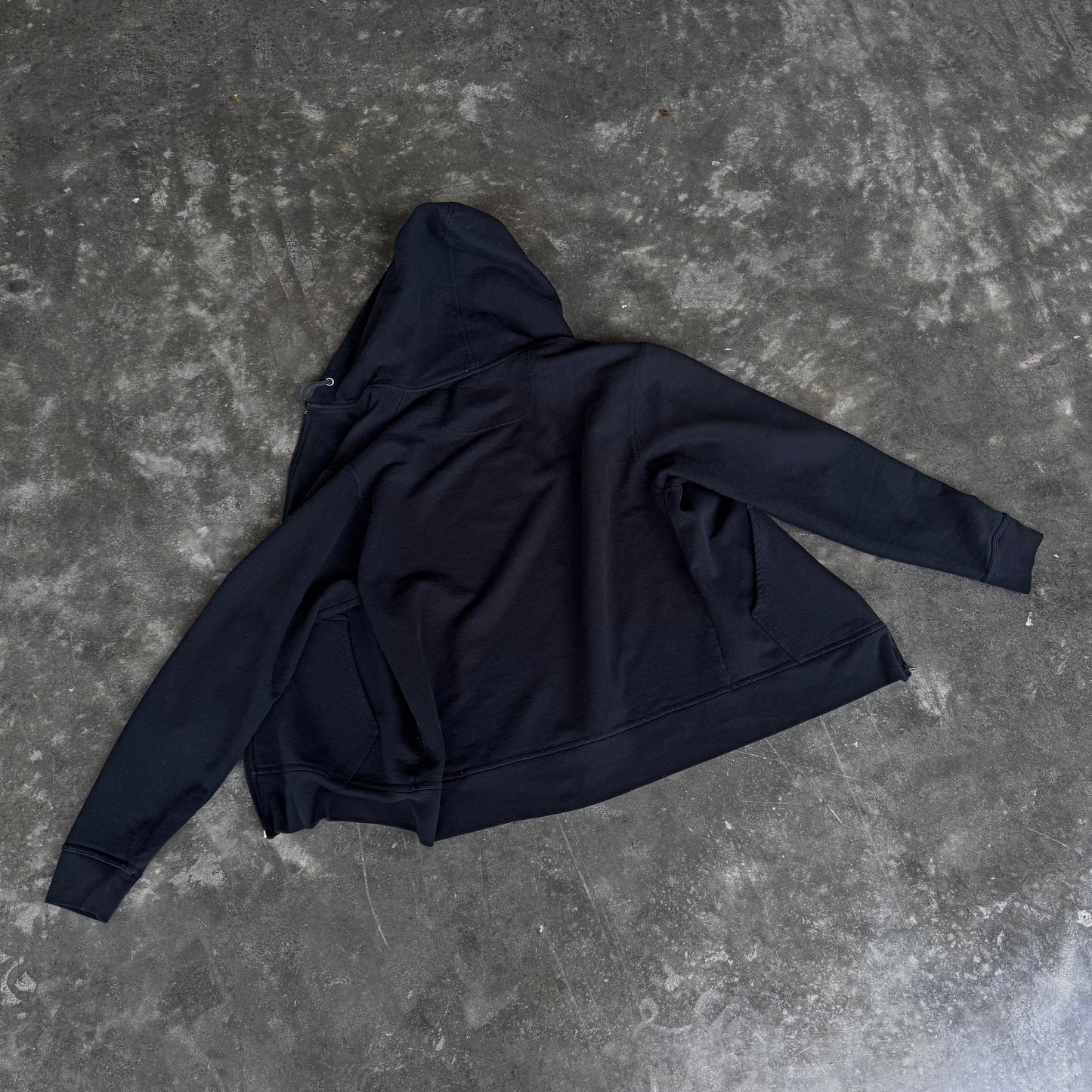 Champion Zip Up Black Hoodie