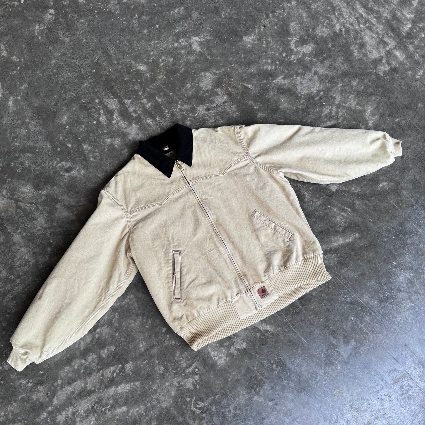 2000s Carhartt Santa Fe Jacket “Cream”