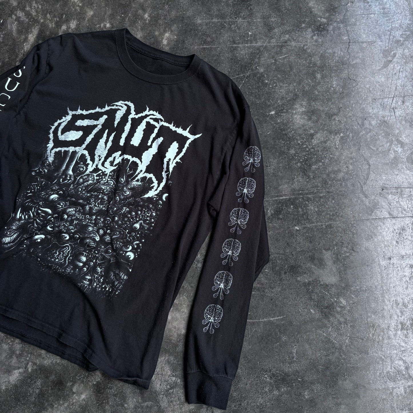 2000s Smut “Slop” Black Longsleeve