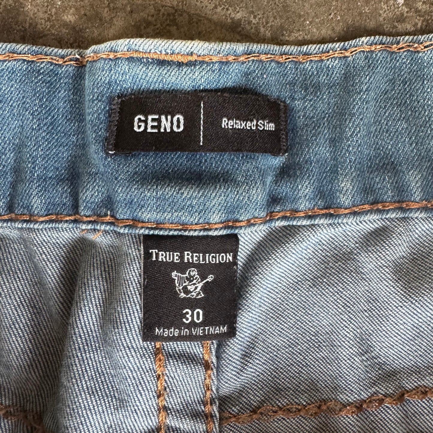 True Religion Geno Jeans 30w