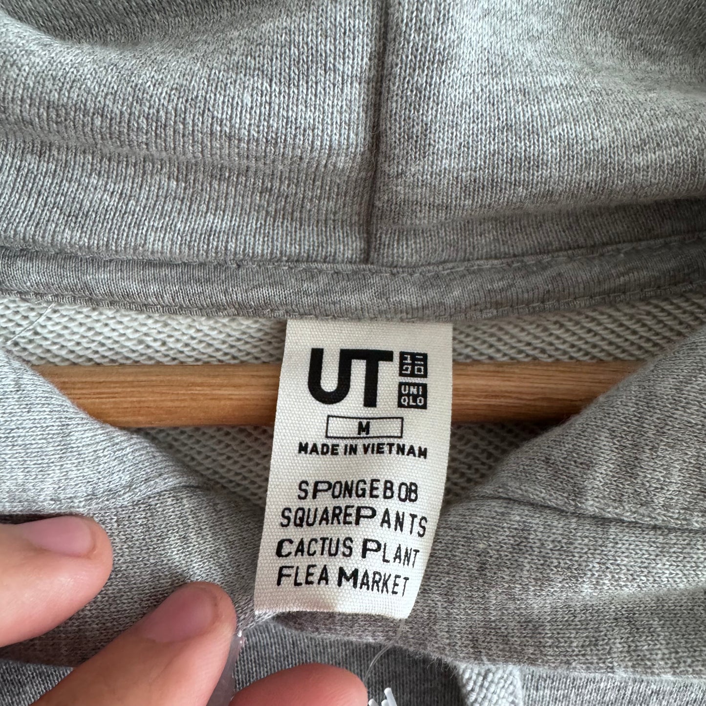 UNIQLO x Spongebob Squarepants x Cactus Plant Flea Market Hoodie