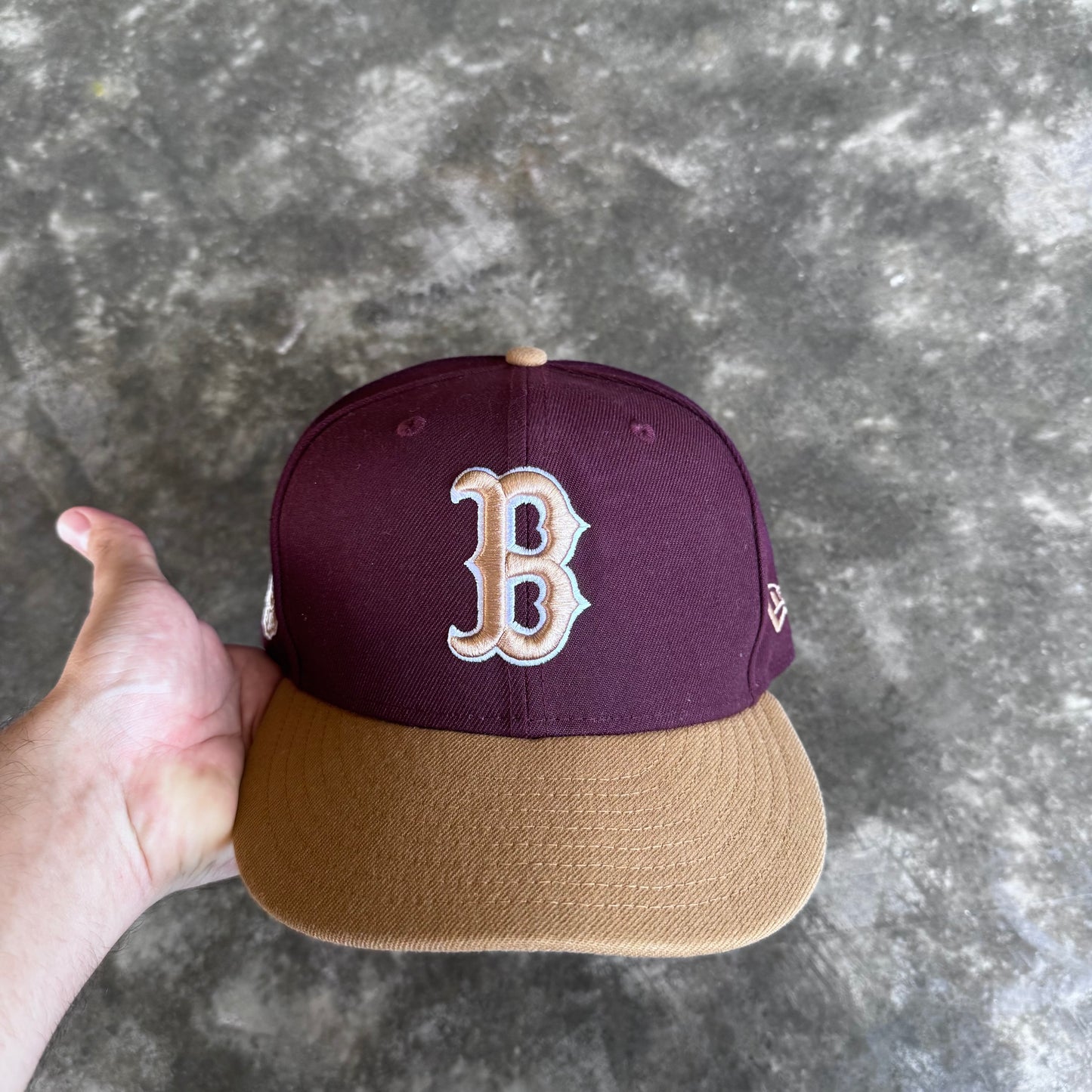 New Era Boston Red Sox Beerpack 59FIFTY Fitted Hat 7 3/8
