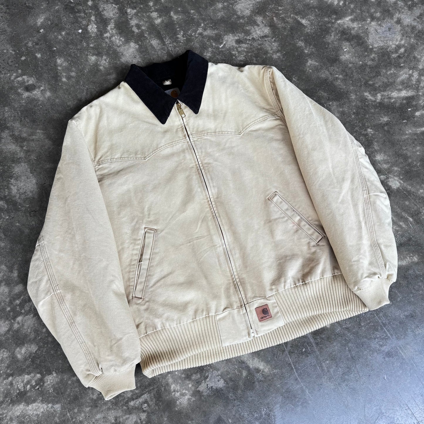 2000s Carhartt Santa Fe Jacket “Cream”