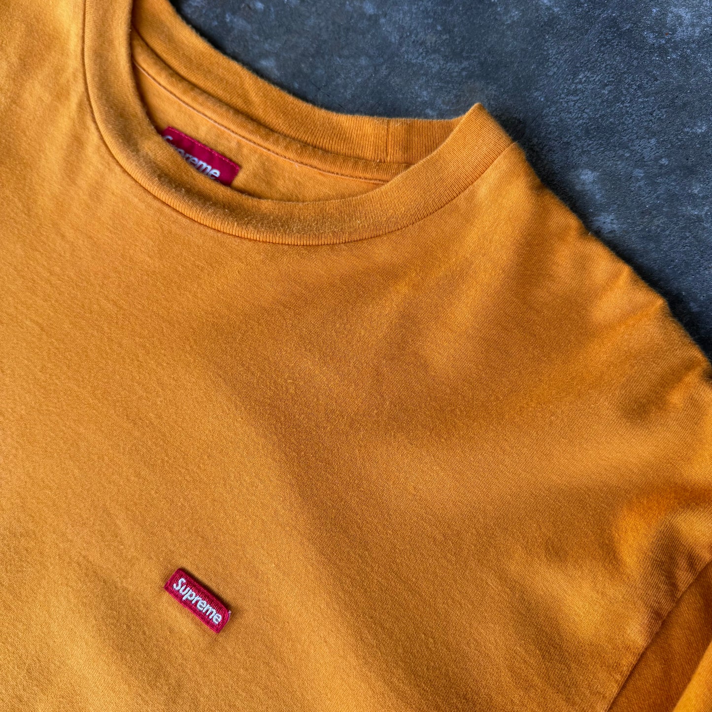Supreme Mini Box Logo Orange Longsleeve