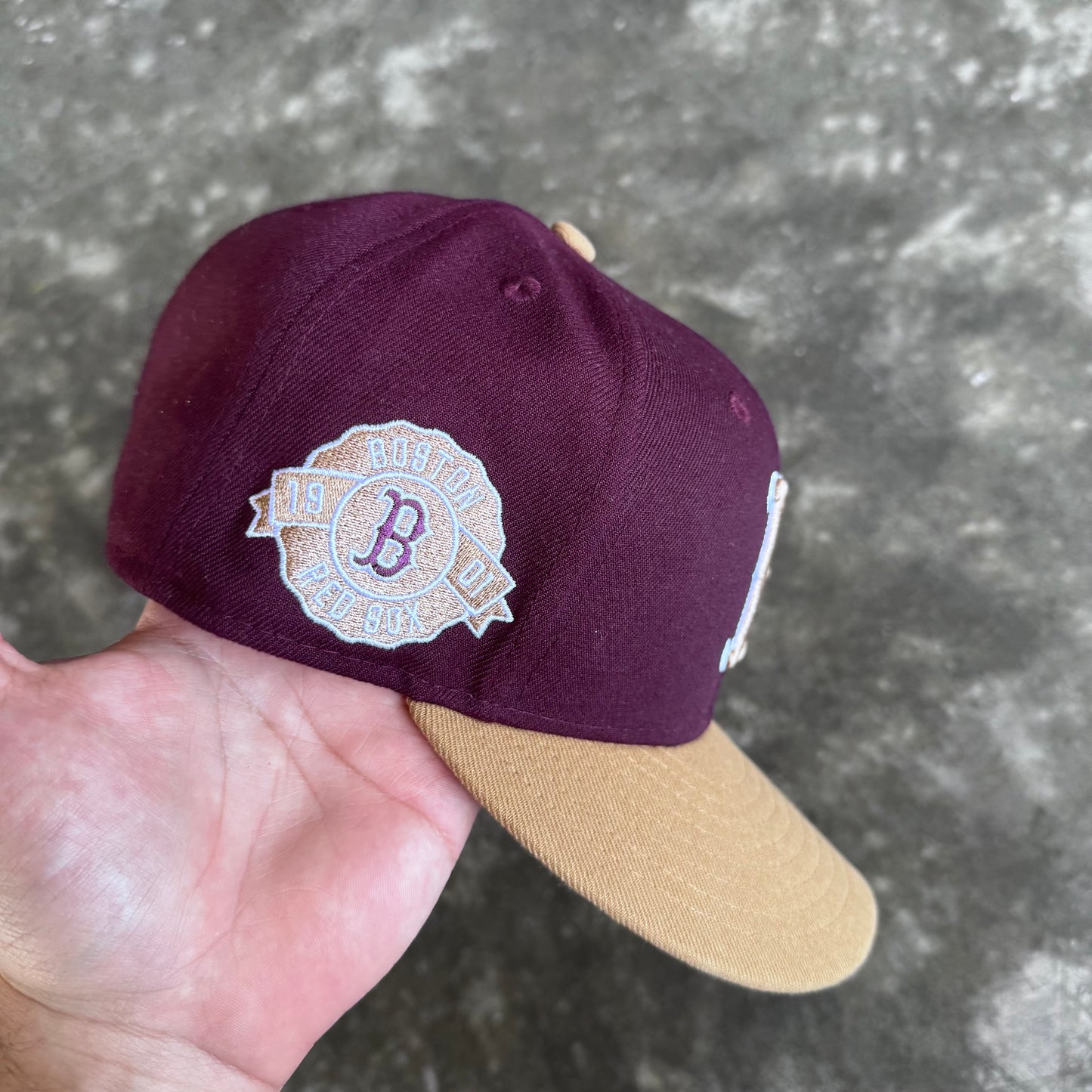 New Era Boston Red Sox Beerpack 59FIFTY Fitted Hat 7 3/8