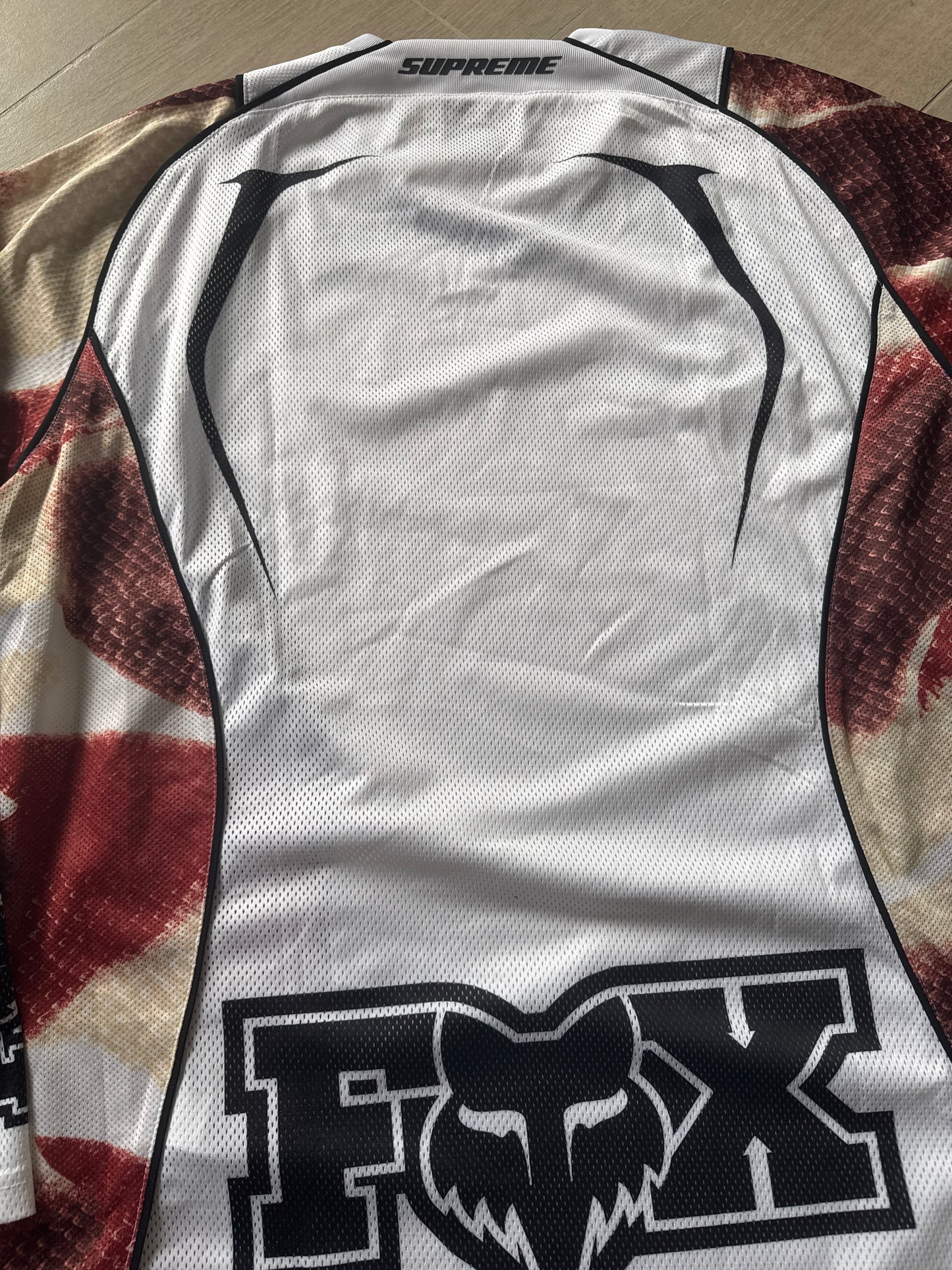 Supreme x Fox Racing Maillot White
