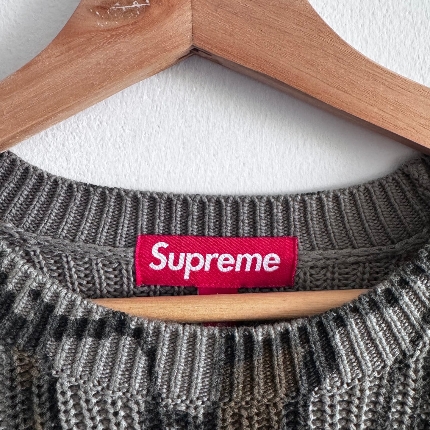 Supreme Ol English Mossy Oak Camo Printed Sweater