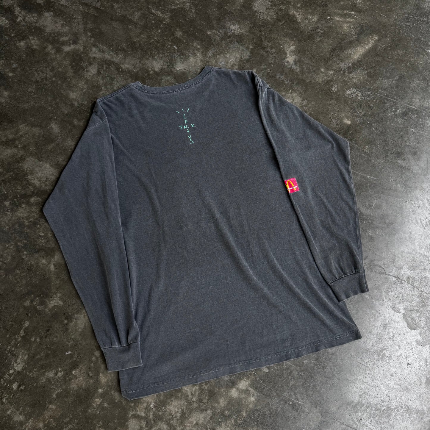 Cactus Jack Travis Scott x Mcdonald’s We Love To See You Smile Longsleeve
