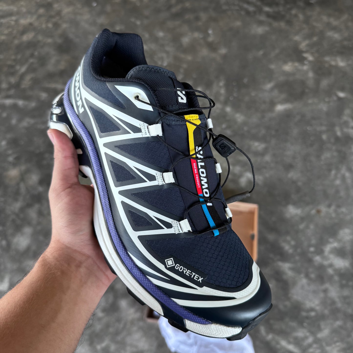 Salomon XT-6 GTX Carbon/Vanilla