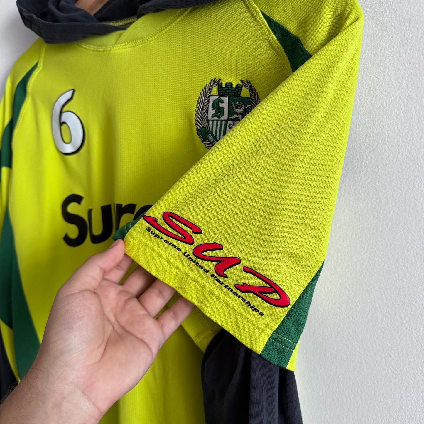 Supreme Hooded Soccer Jersey