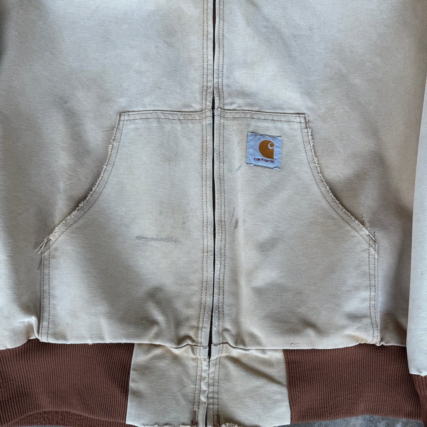 1990s Vintage Carhartt Trashy/Tan Work Jacket