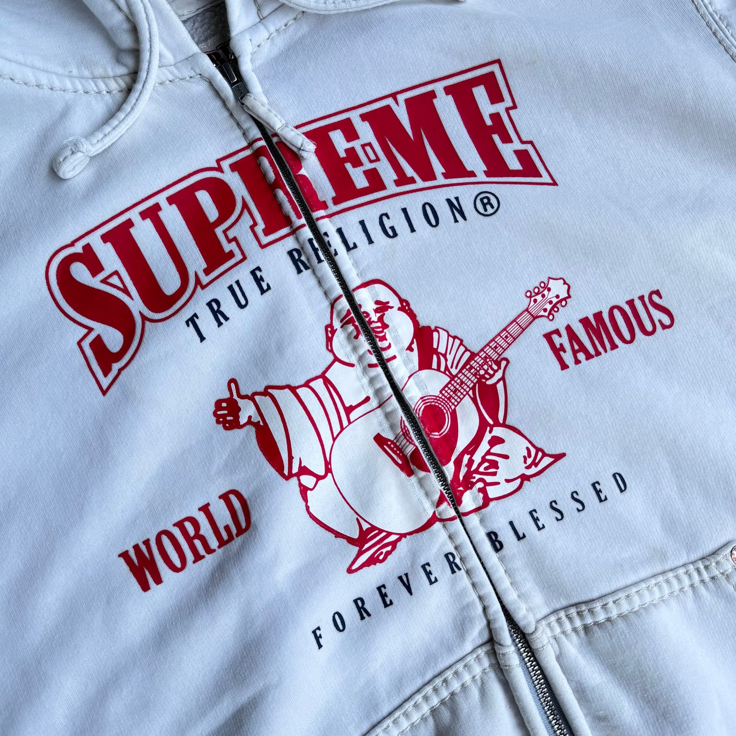 Supreme x True Religion Zip Up Hoodie