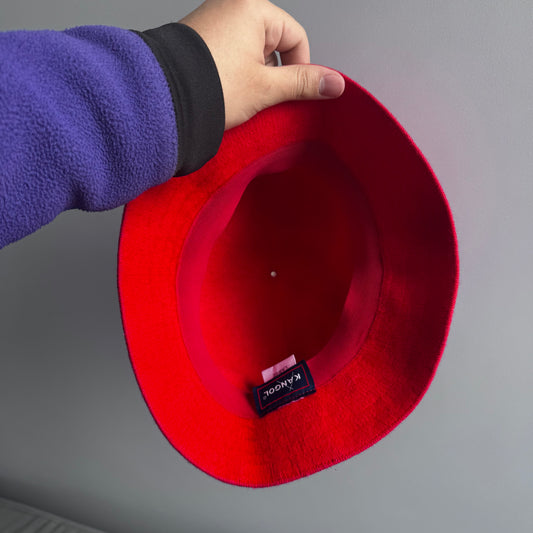 00s Kangol Bucket Hat Red