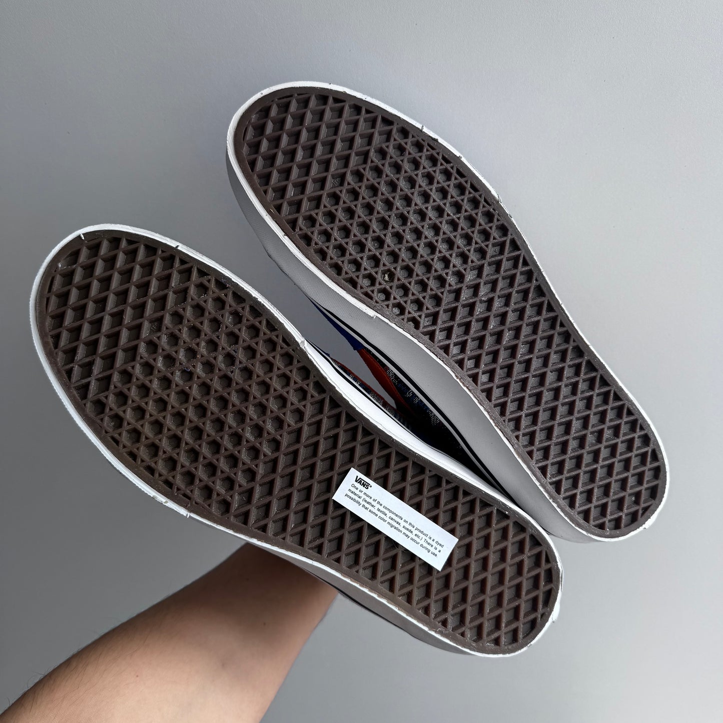 2013 Vans Sk8-Hi Inca True Blue Orange Knicks Supreme Team