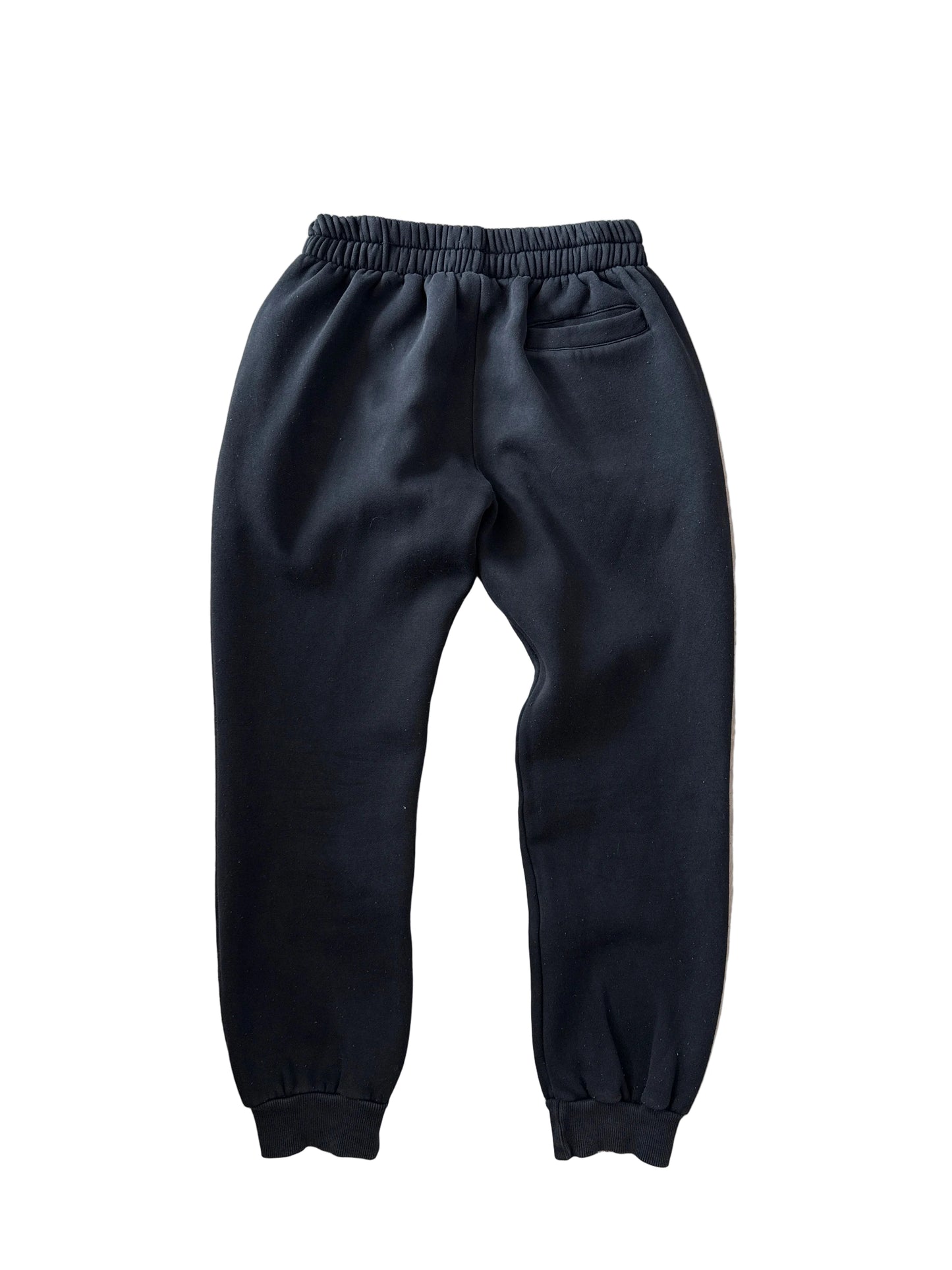 AAPE By Bape Big Logo Sweatpants Black