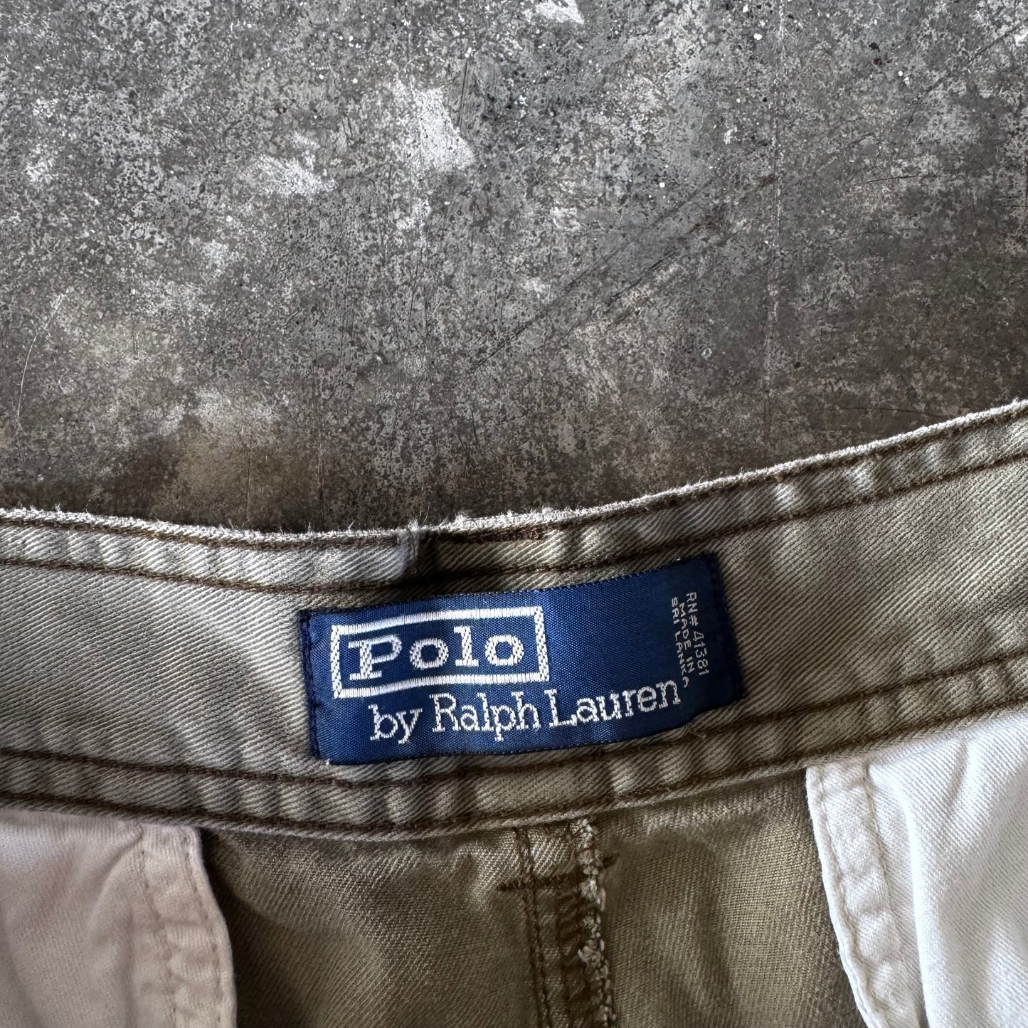 Vintage Polo By Ralph Lauren Cargo Baggy Shorts