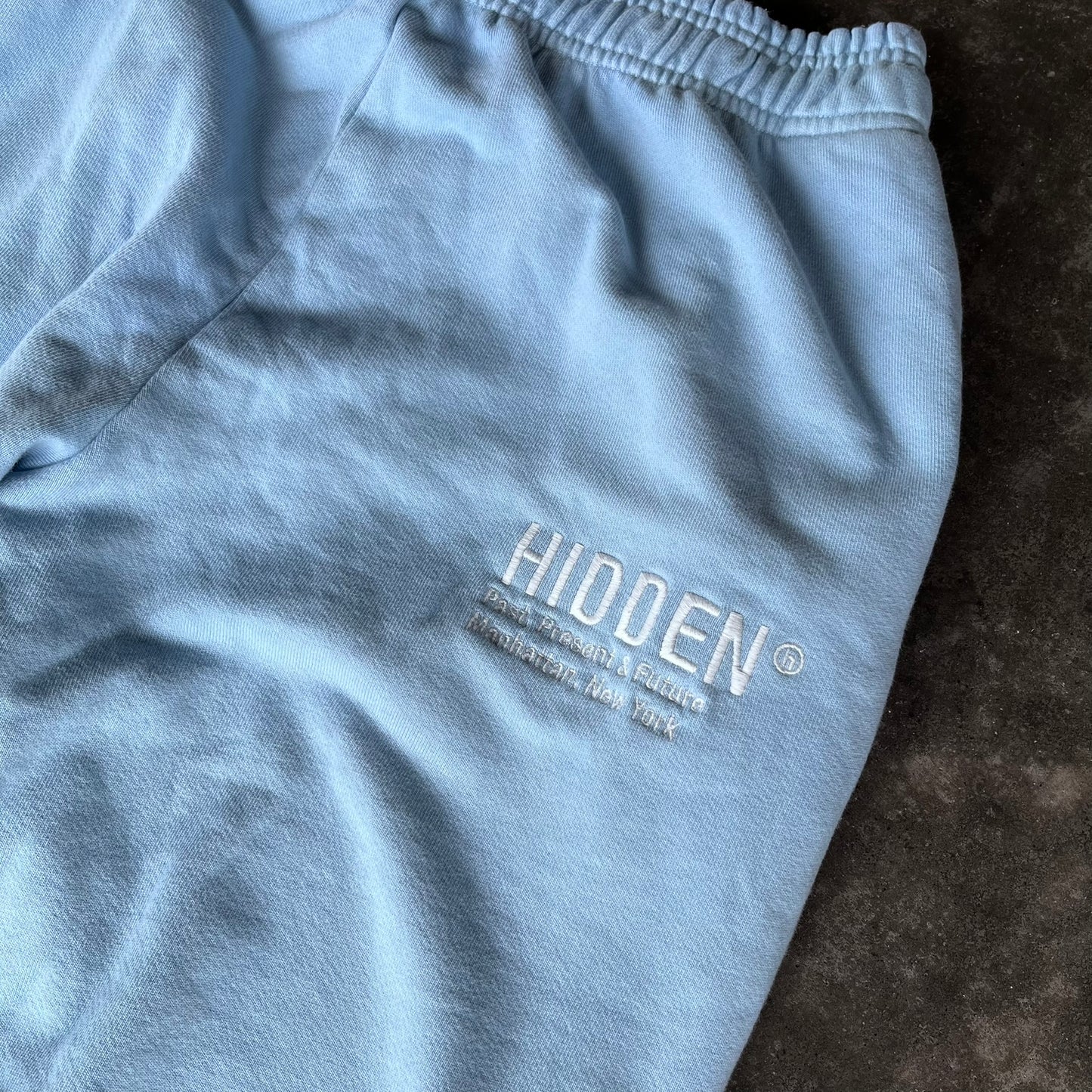 Hidden NY Sky Blue Sweatpants
