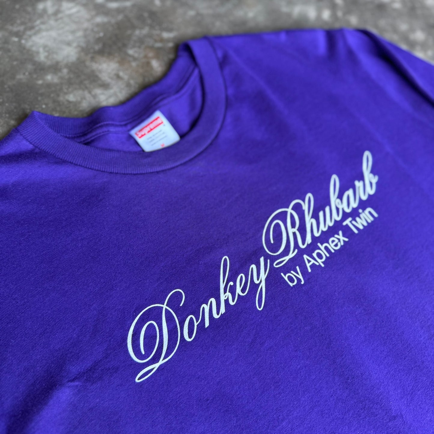 Supreme Aphex Twin Donkey Rhubarb Longsleeve