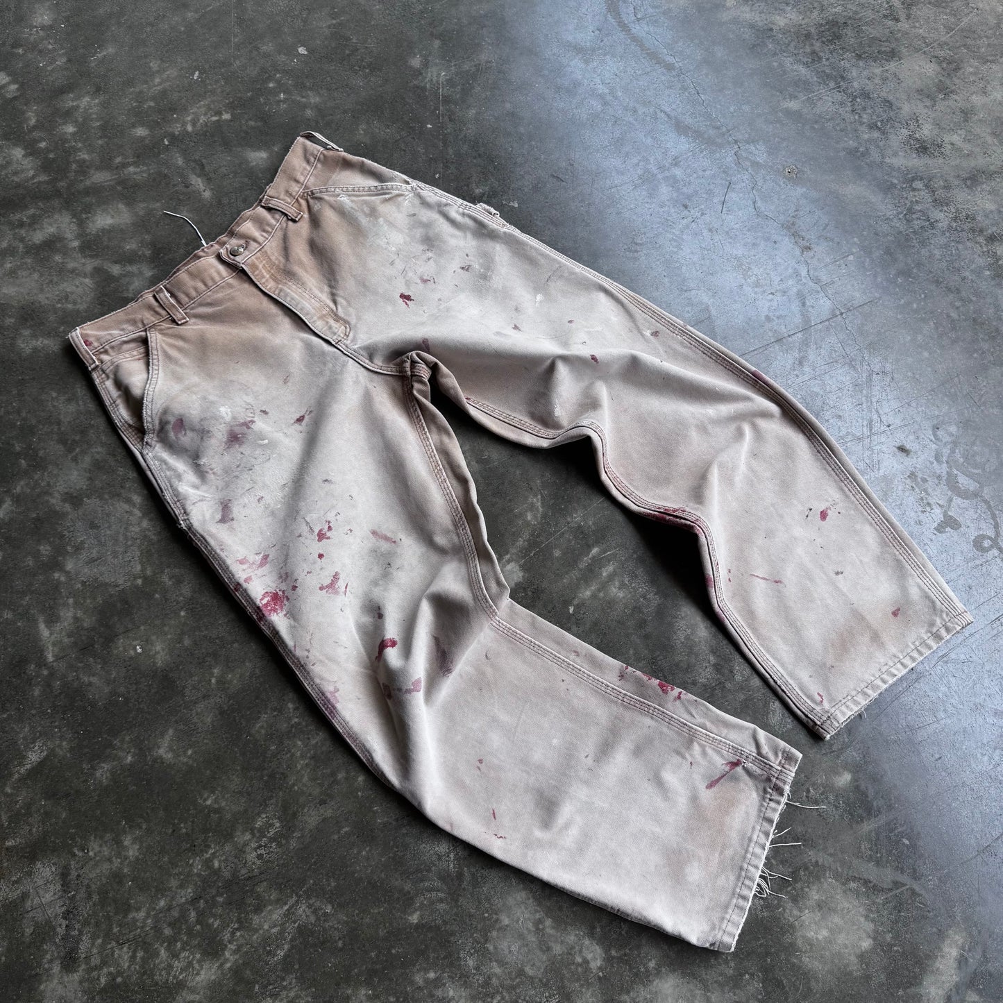 Vintage Carhartt Carpenter Pants “Tan” 34w