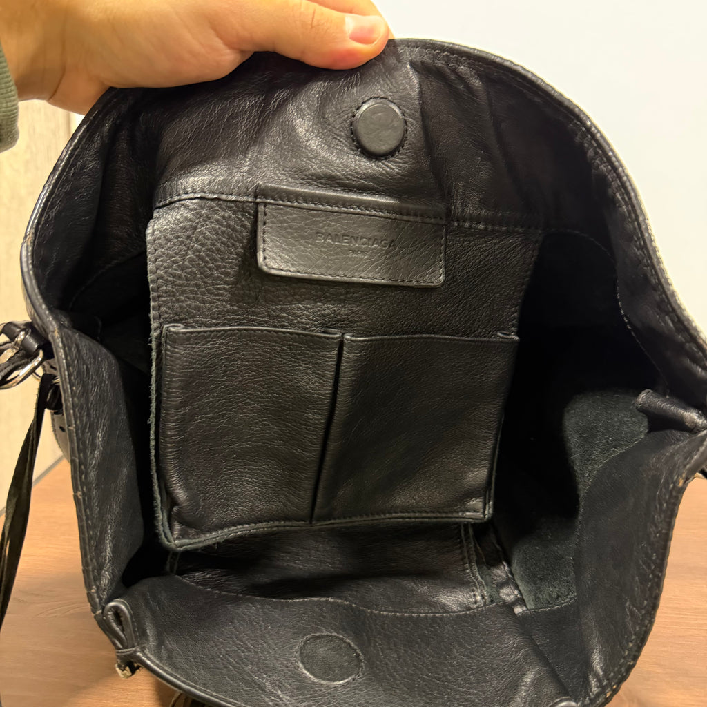 Balenciaga “Papier” Drop Leather Bag