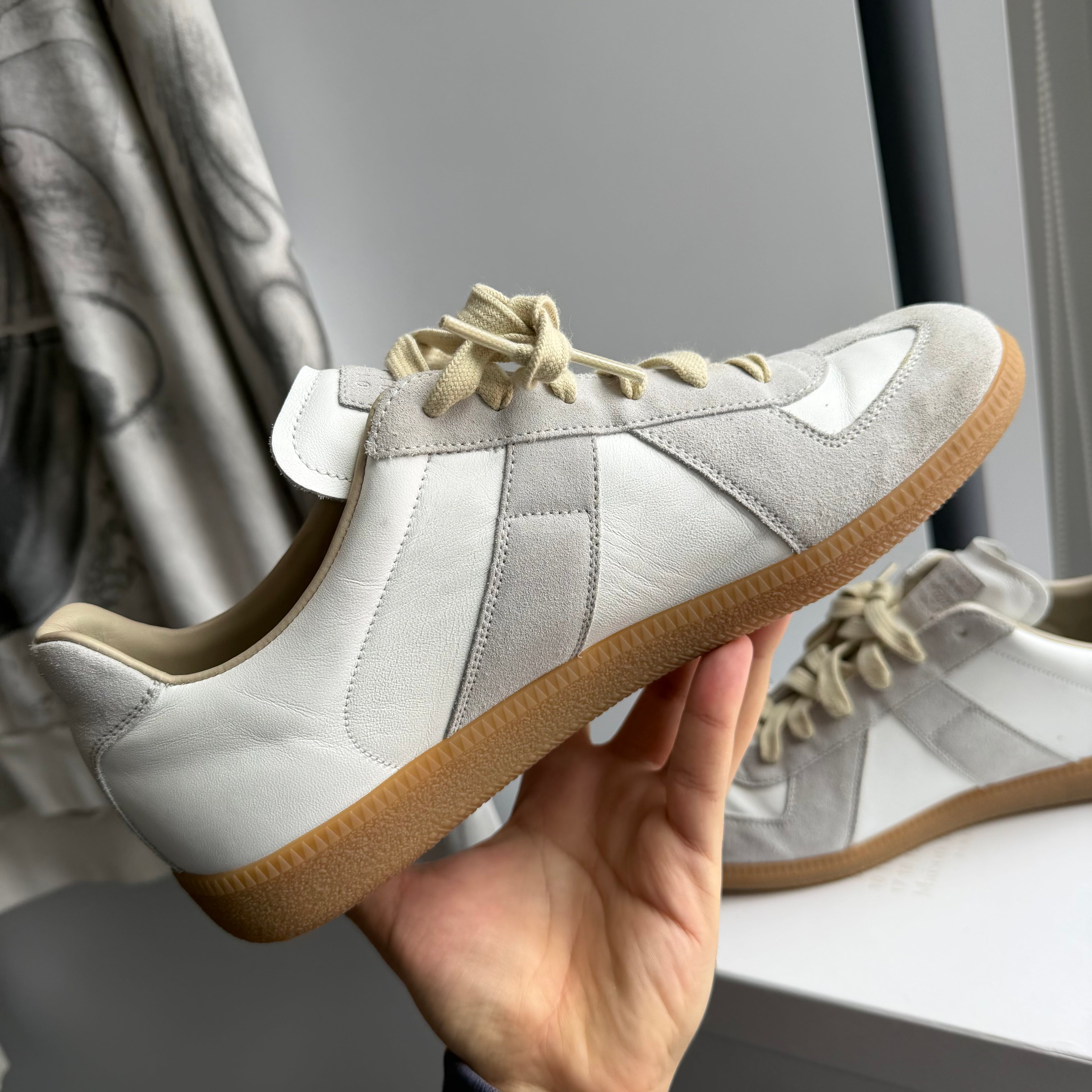 Maison Margiela Replica GAT Sneakers White/Gum